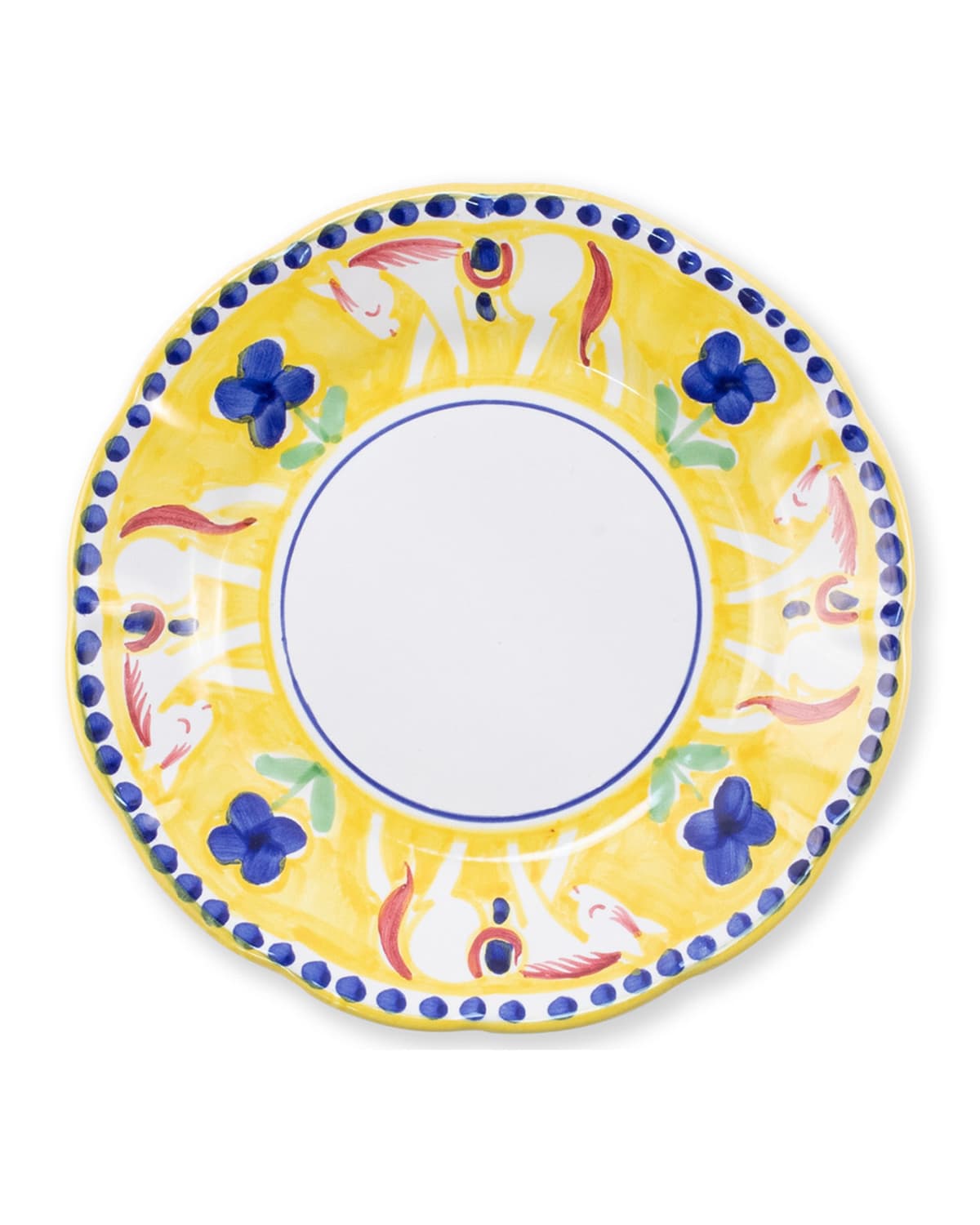 Vietri Cavallo Salad Plate In Handpainted