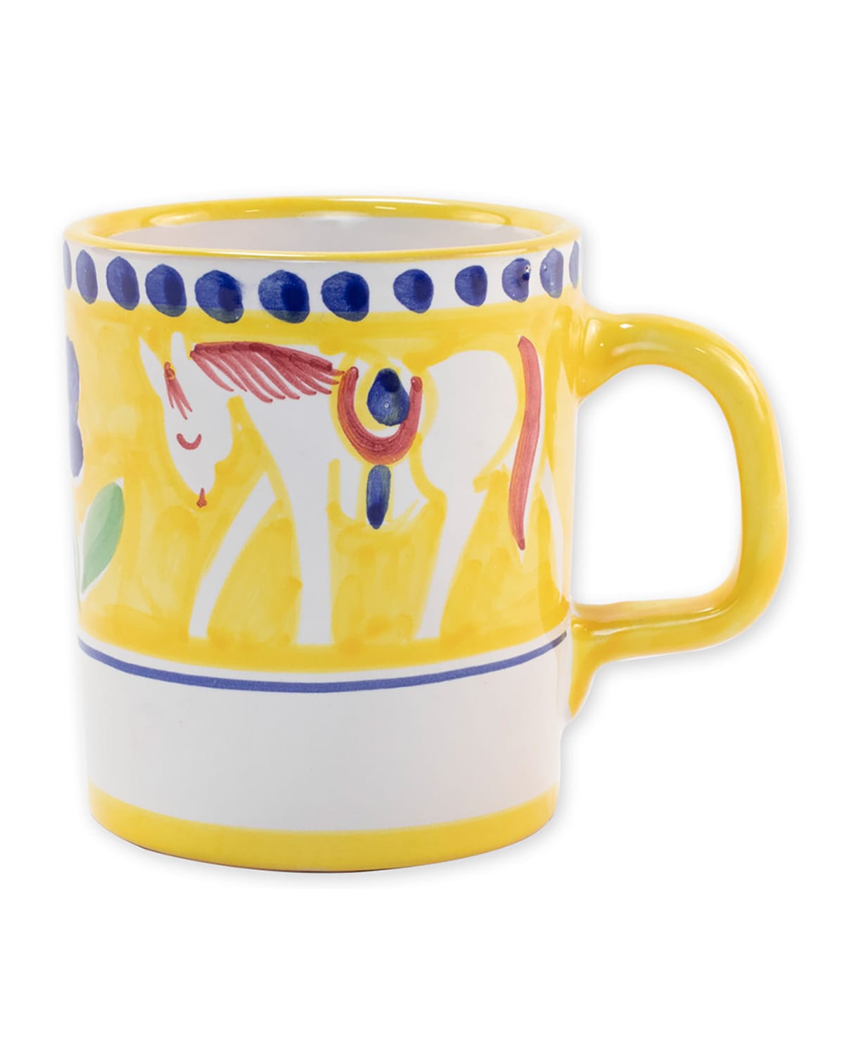 Vietri Cavallo Mug In Handpainted