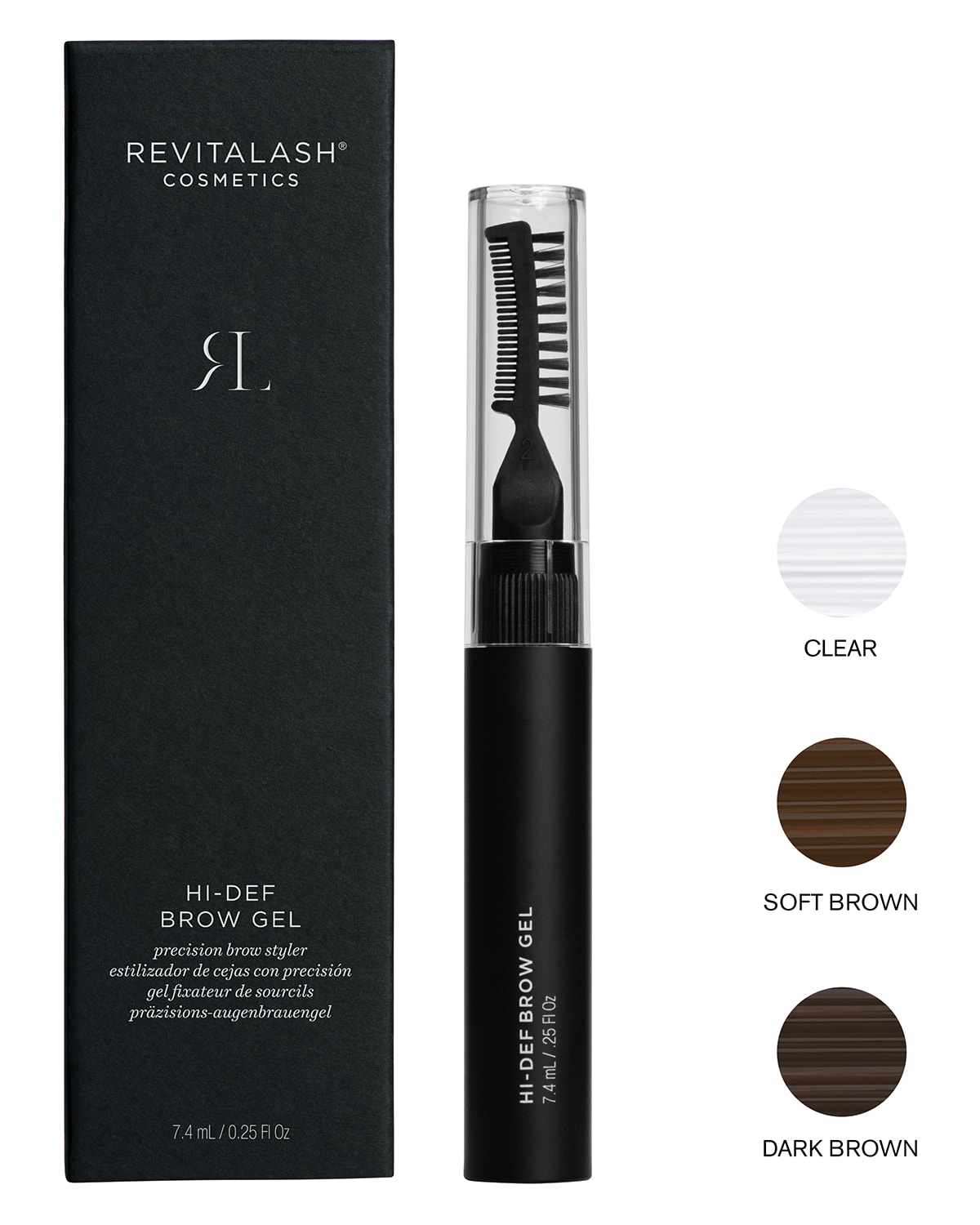 Shop Revitalash® Cosmetics 7.4 ml Hi-def Brow Gel In Clear