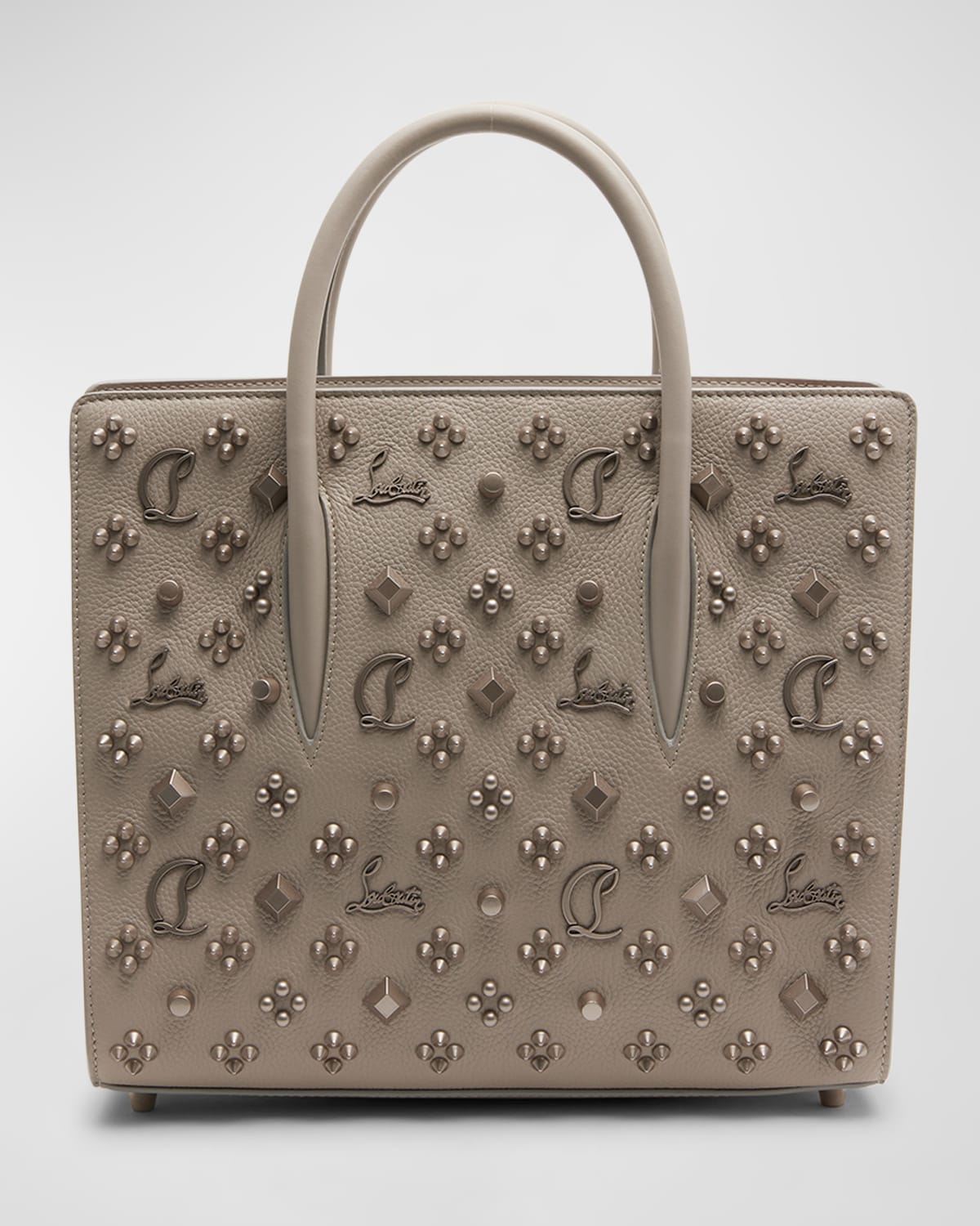 Christian Louboutin Paloma Medium Calf Tote Bag In Goose
