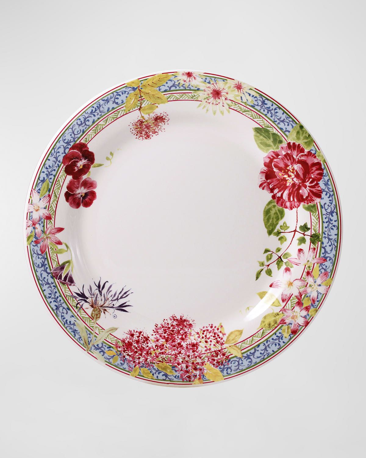 Gien Millefleurs Dinner Plate In Multi