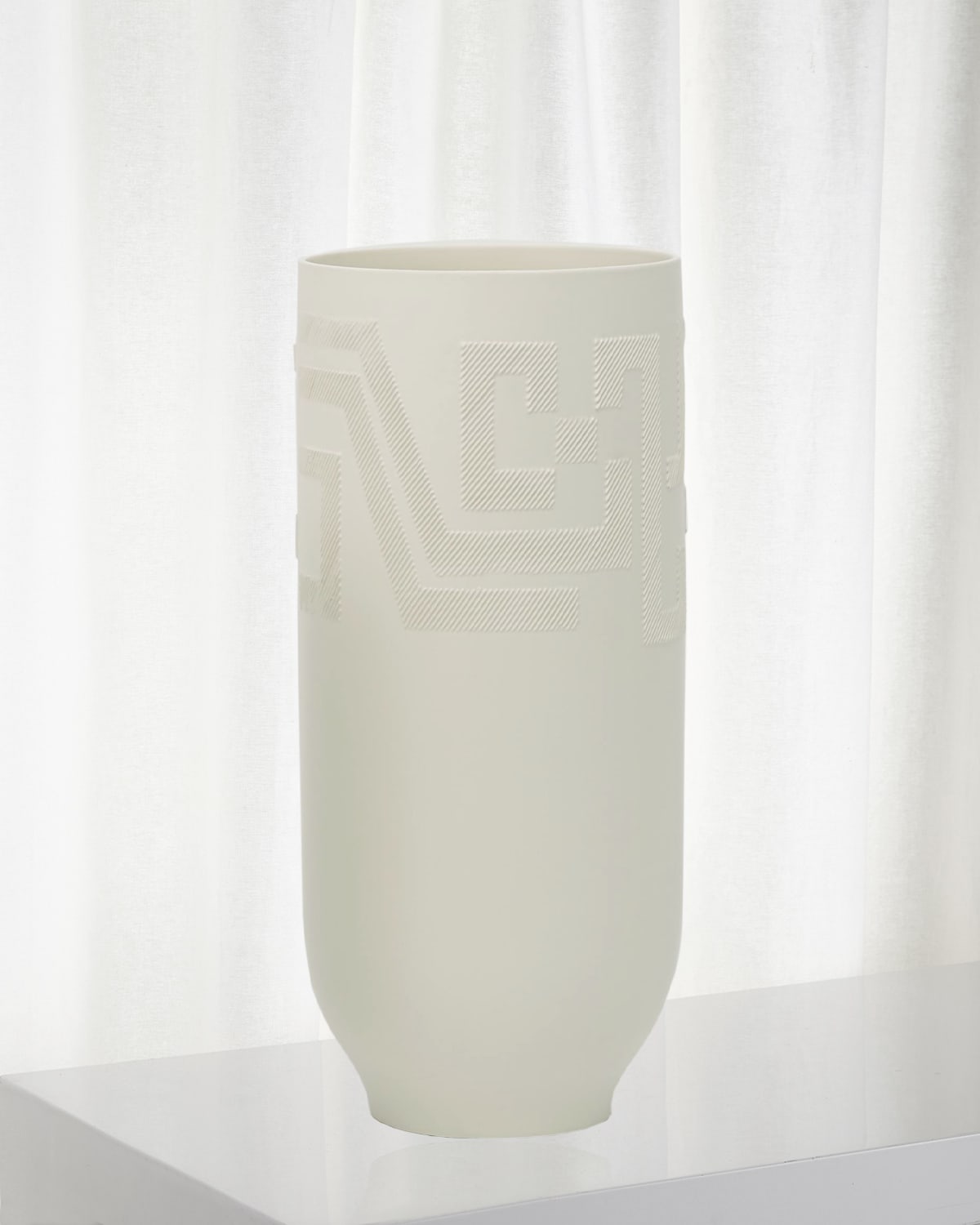 Shop Global Views Chaco Large Matte Vase In White