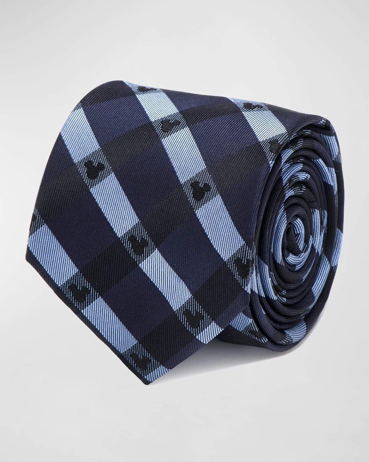 Mickey Mouse Plaid Tie