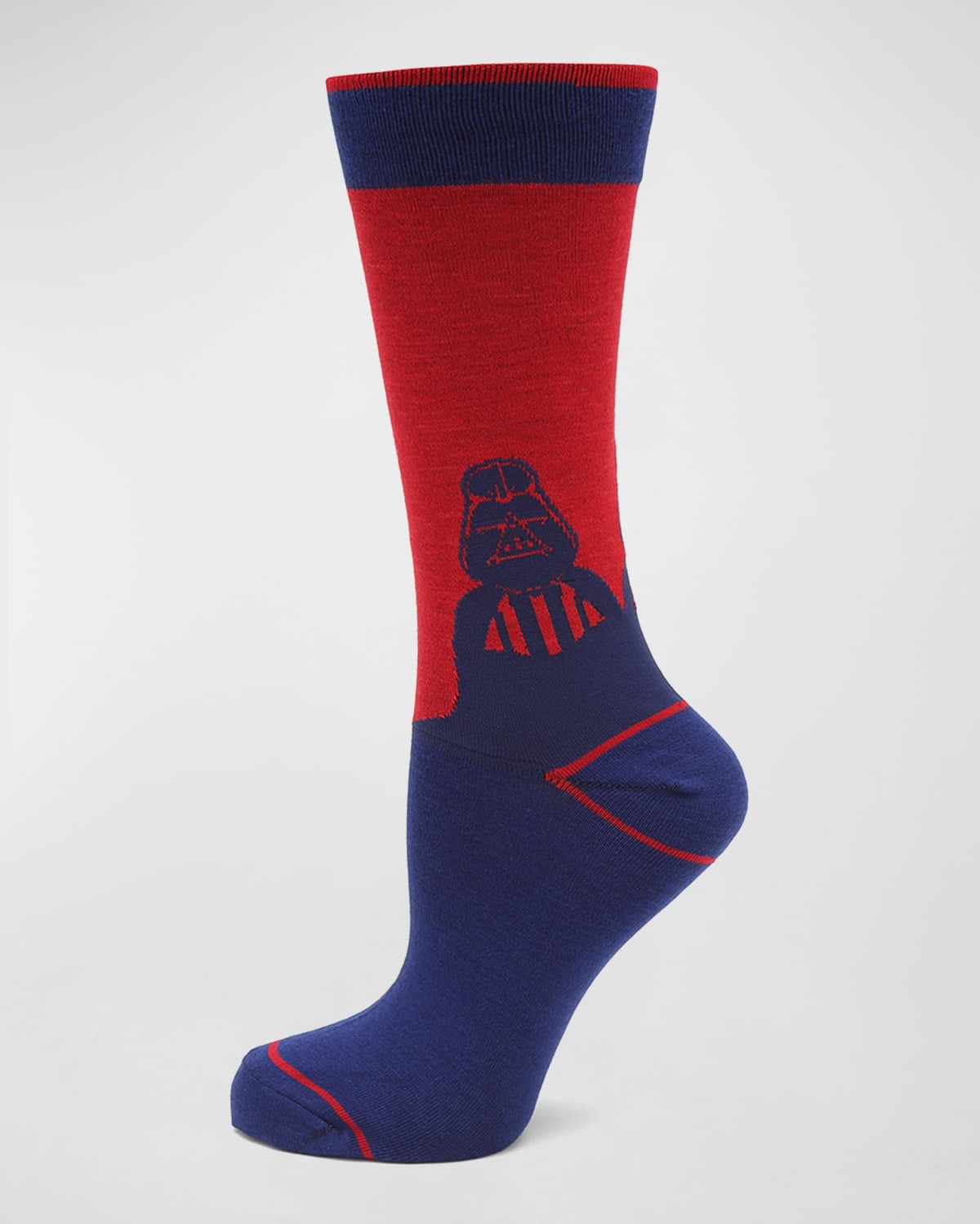 Cufflinks, Inc Darth Vader Mod Socks In Blue