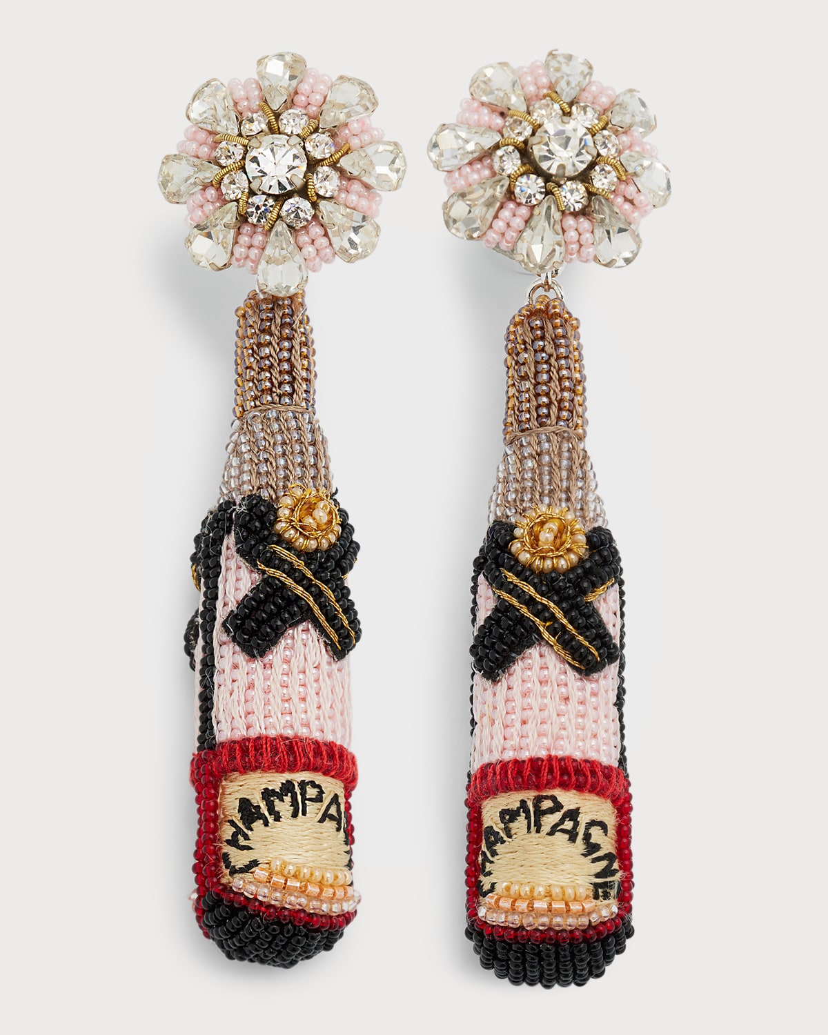 Mignonne Gavigan Rose Bottle Earrings