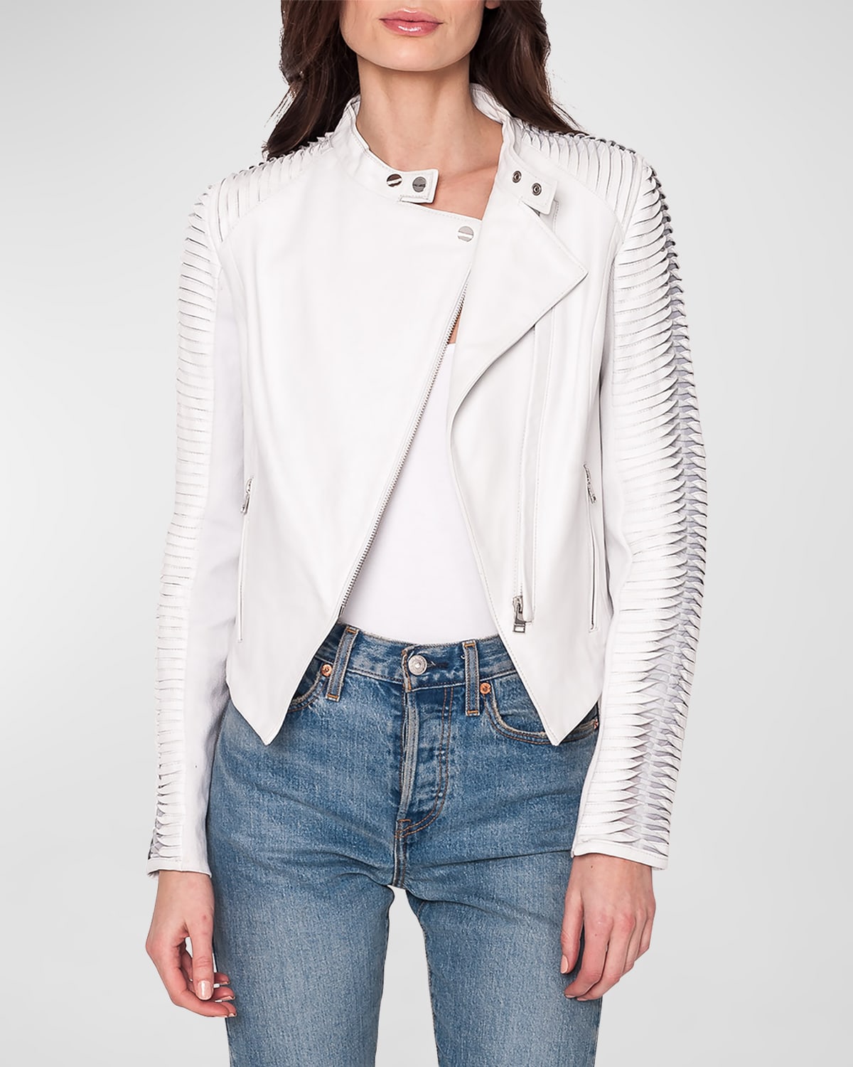 Lamarque holy leather jacket discount