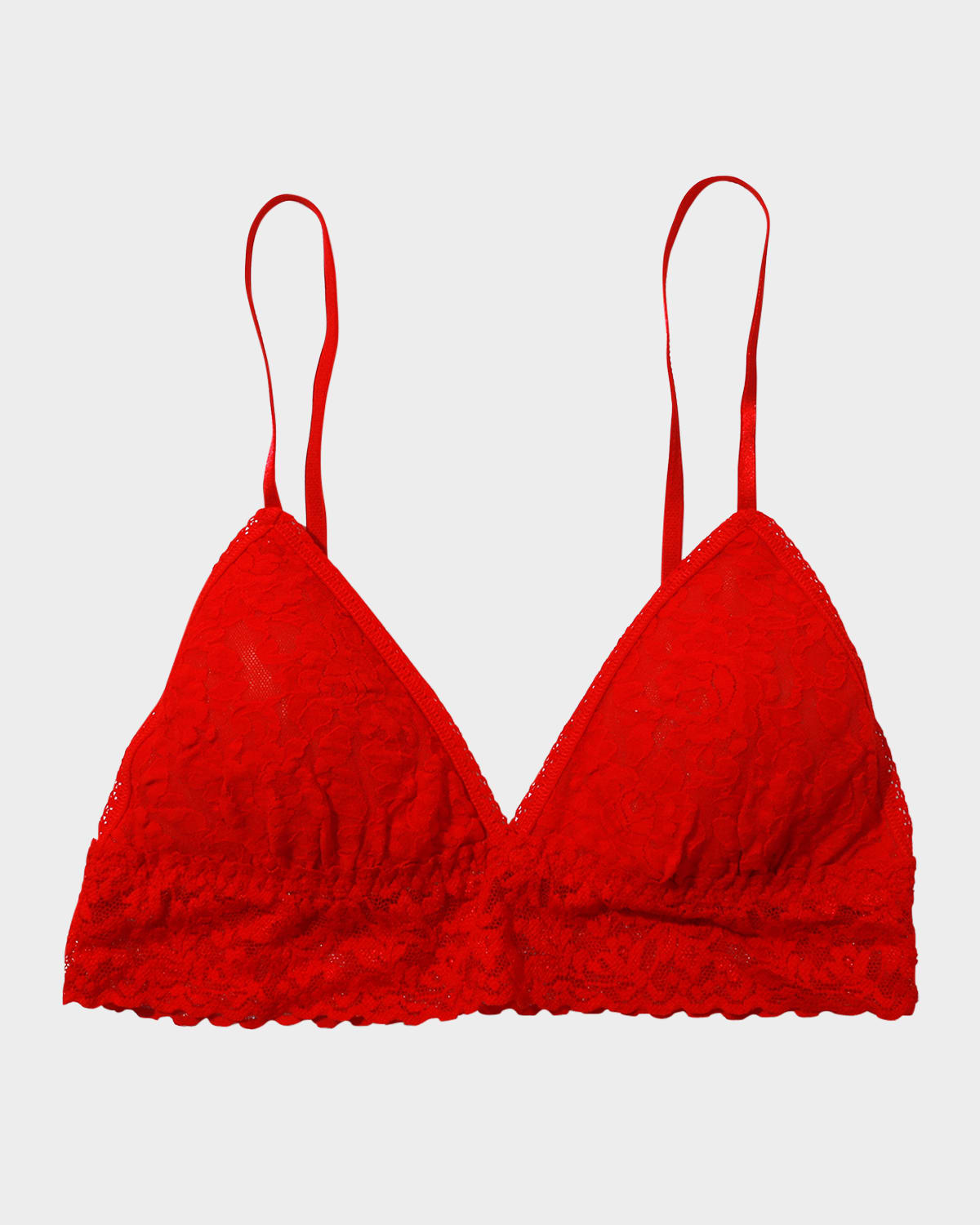 ISOSCELES crochet-detailing Conical Bralette - Farfetch