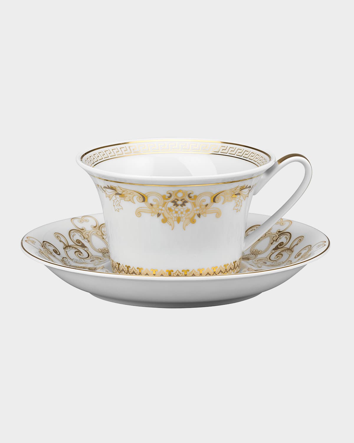 Versace Medusa Gala Low Coffee Cup And Saucer