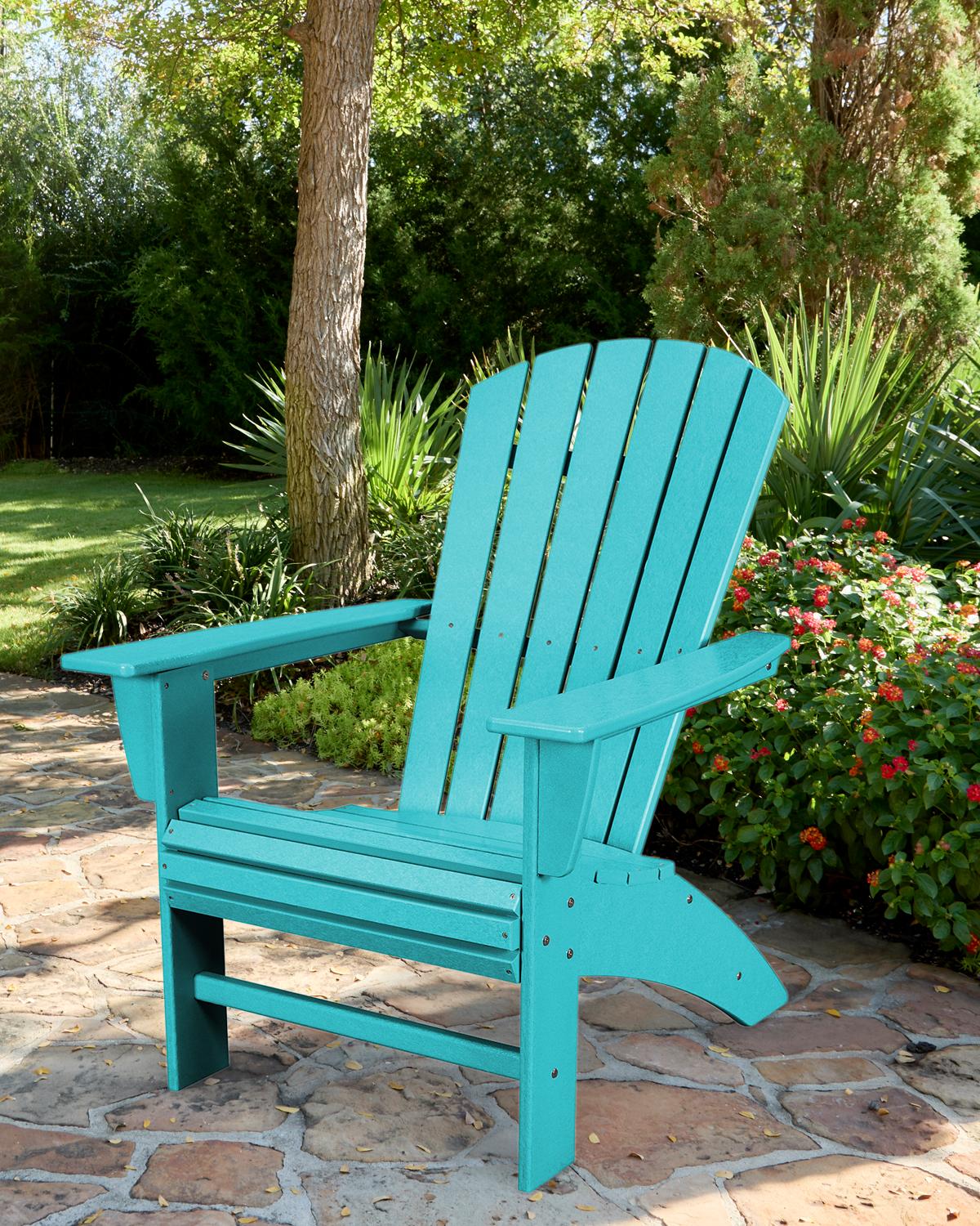 Nautical Curveback Adirondack Chair