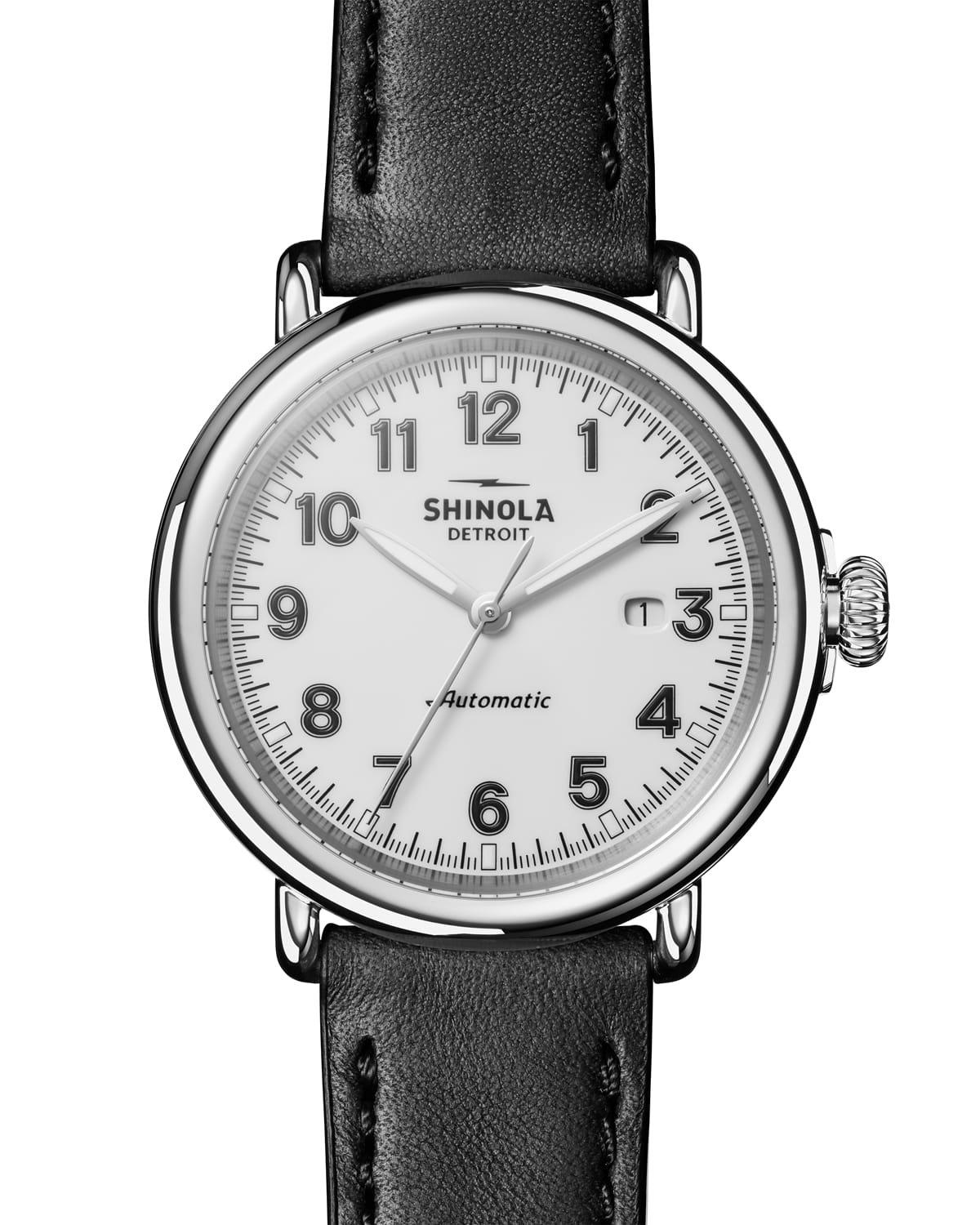 Men's 45mm Runwell Automatic Watch, Black