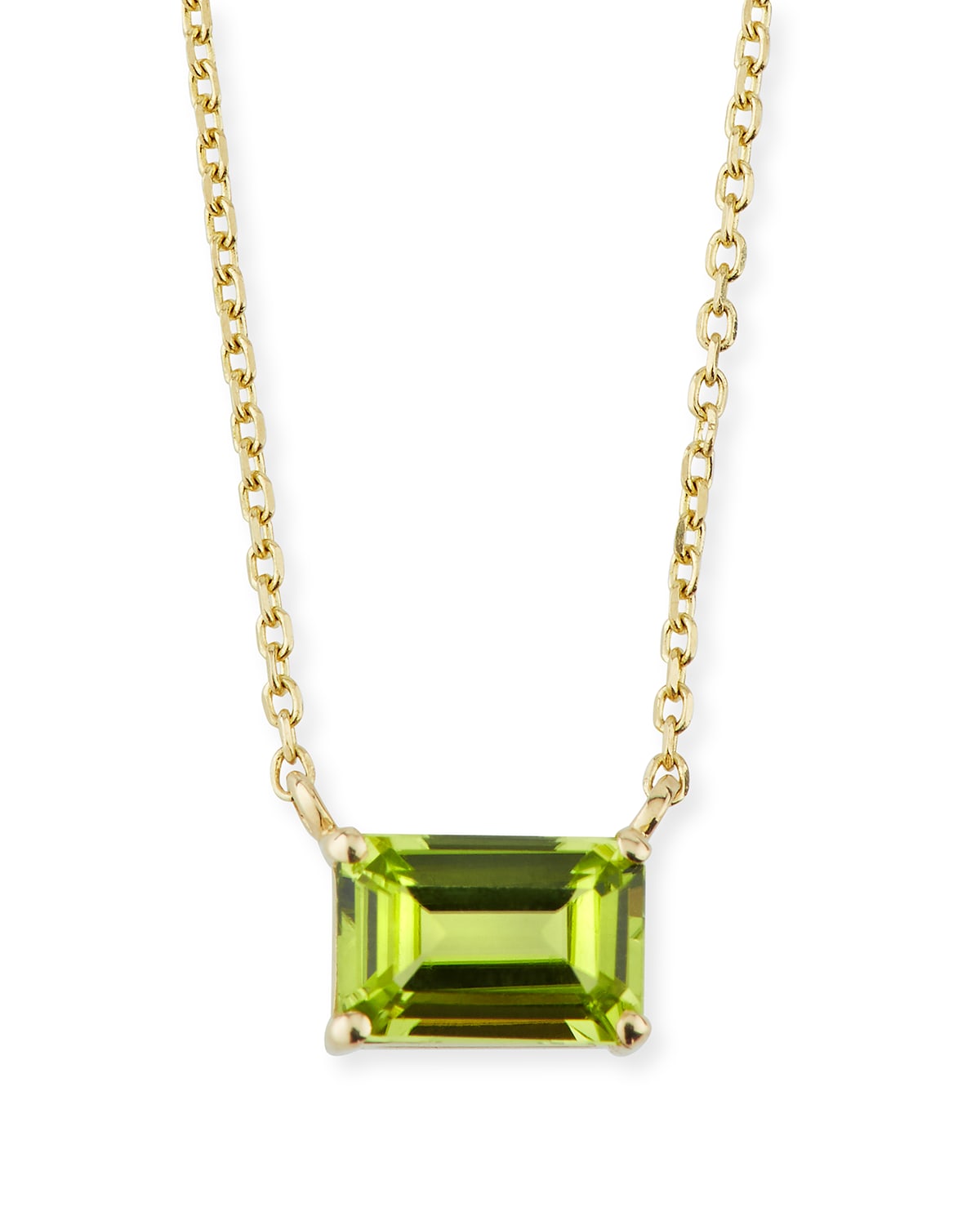 KALAN by Suzanne Kalan 14K Yellow Gold Amalfi Emerald Cut Necklace