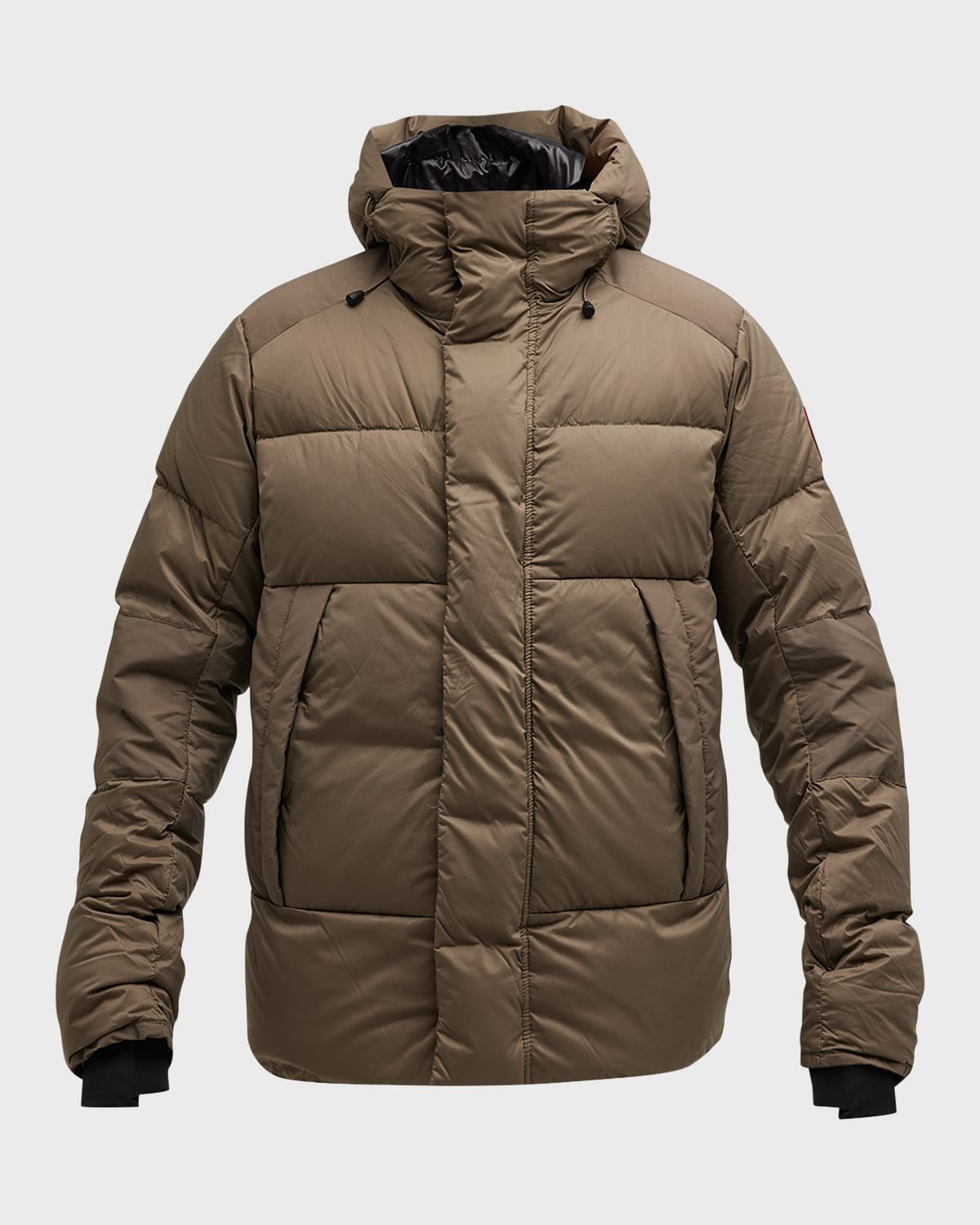 Canada Goose Men's Armstrong Hooded Puffer Jacket In Black