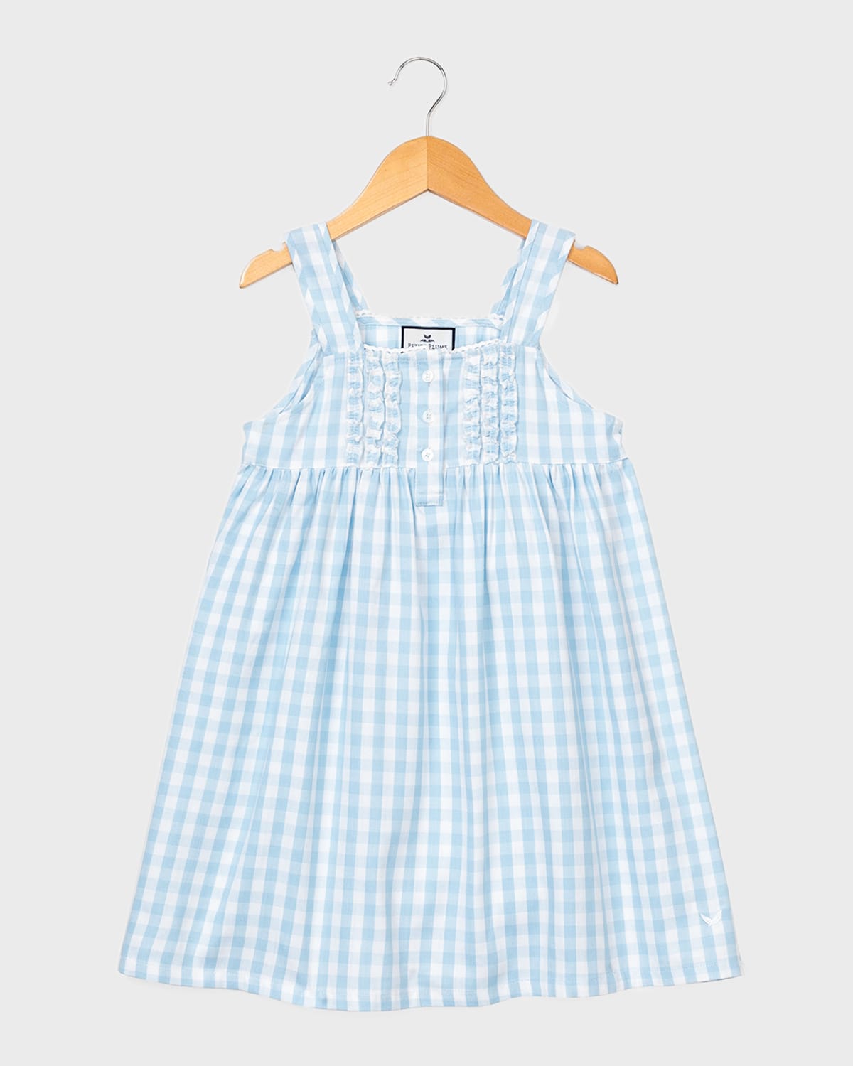 Charlotte Gingham Nightgown, Size 6M-14