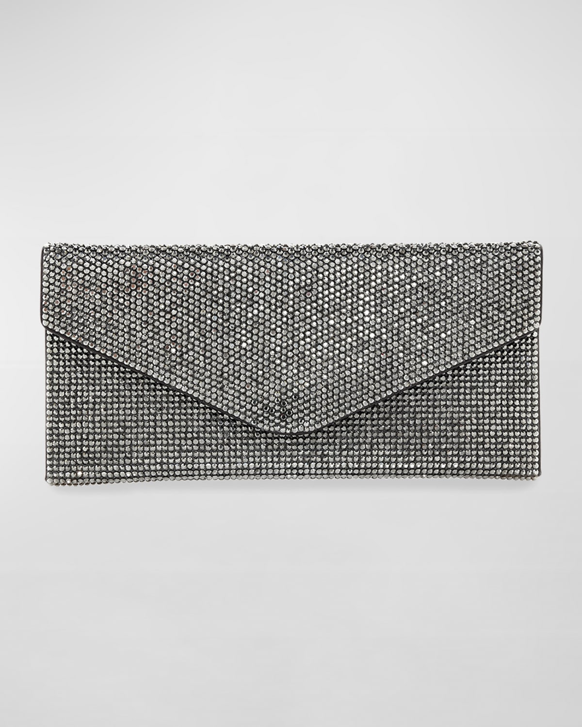 Judith Leiber Women's Envelope Crystal Clutch In Hematite
