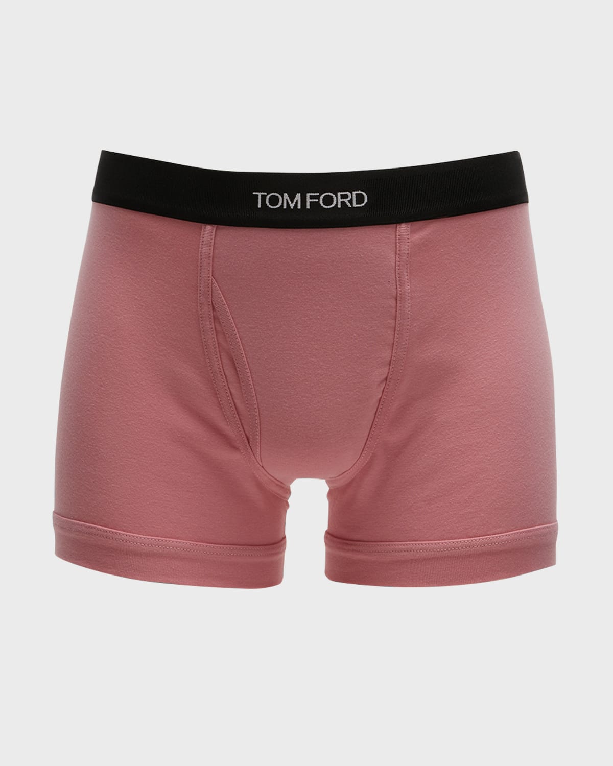 Shop Tom Ford Logo-trim Boxer Briefs In Washed Rose