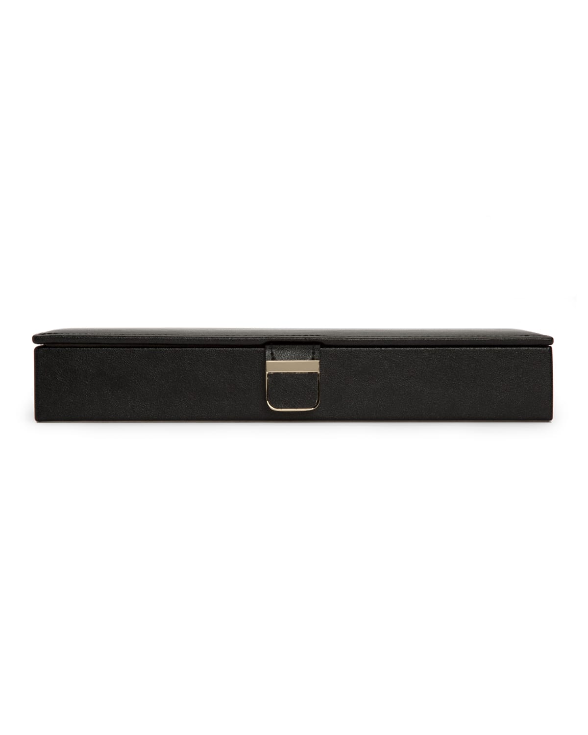 Wolf Palermo Safe Deposit Jewelry Box - Black In Anthracite