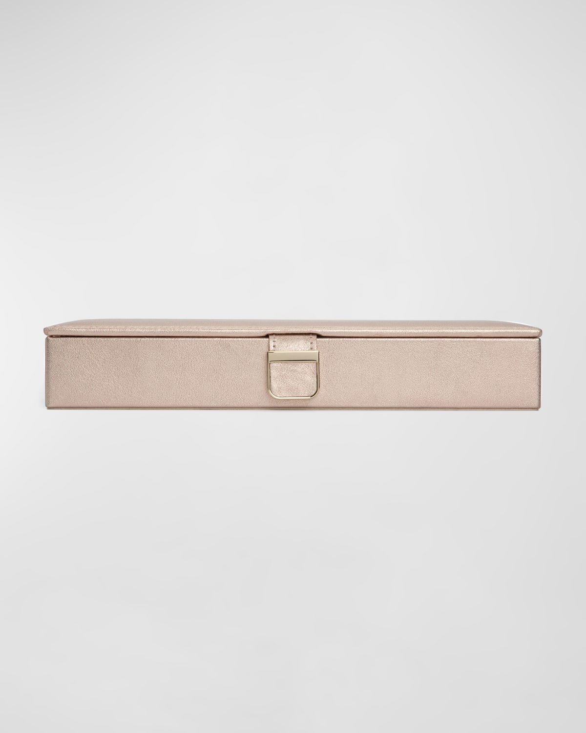 Wolf Palermo Safe Deposit Jewelry Box - Metallic In Rose