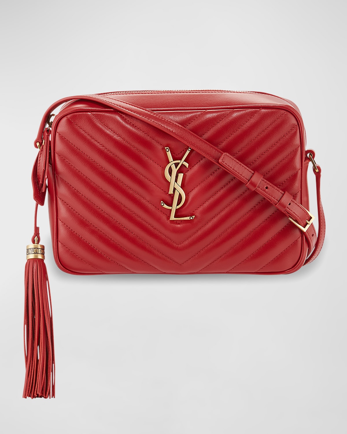 Saint Laurent Lou Medium Monogram YSL Calf Crossbody Bag Smart Closet