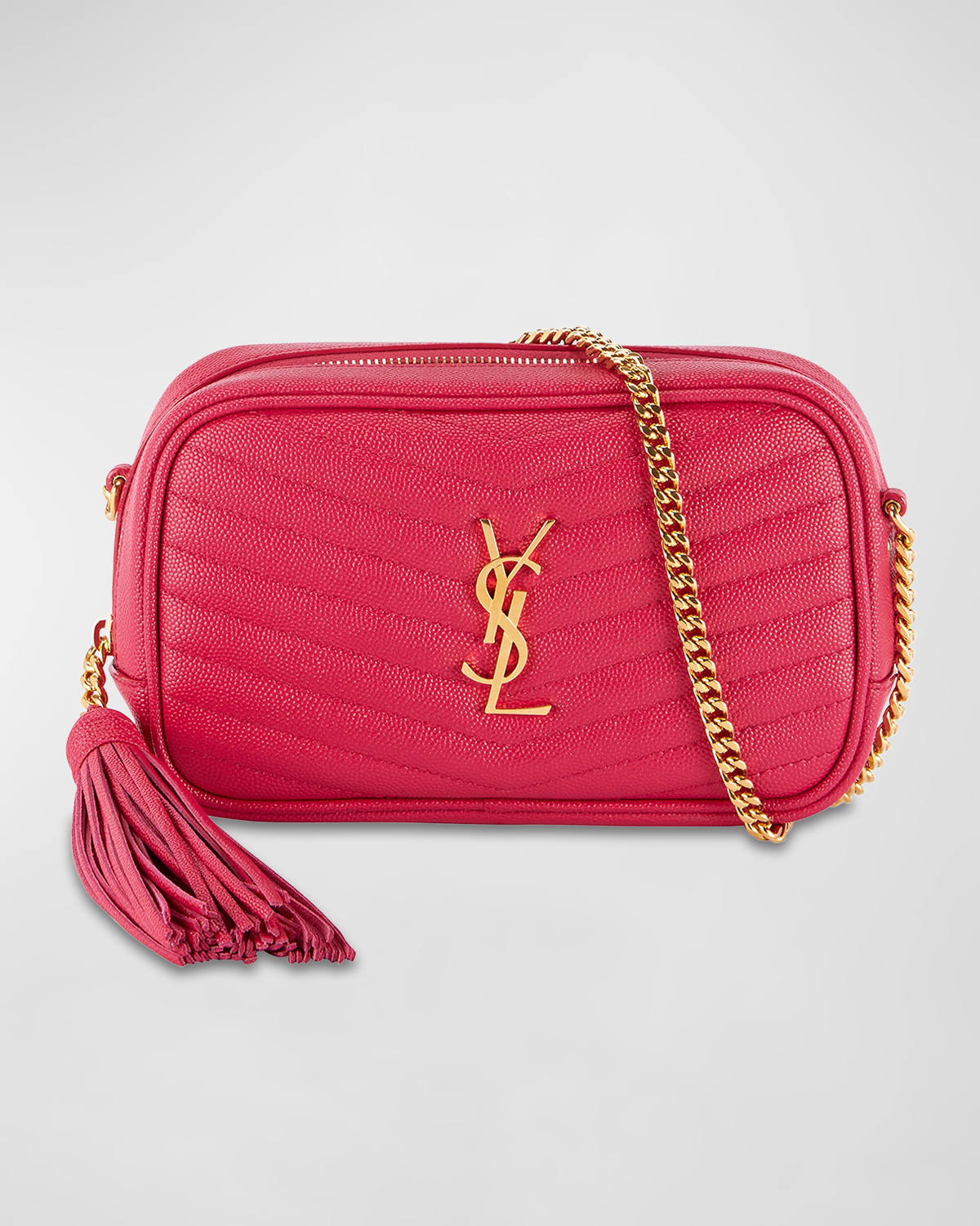 Saint Laurent Lou Mini Camera Crossbody Bag