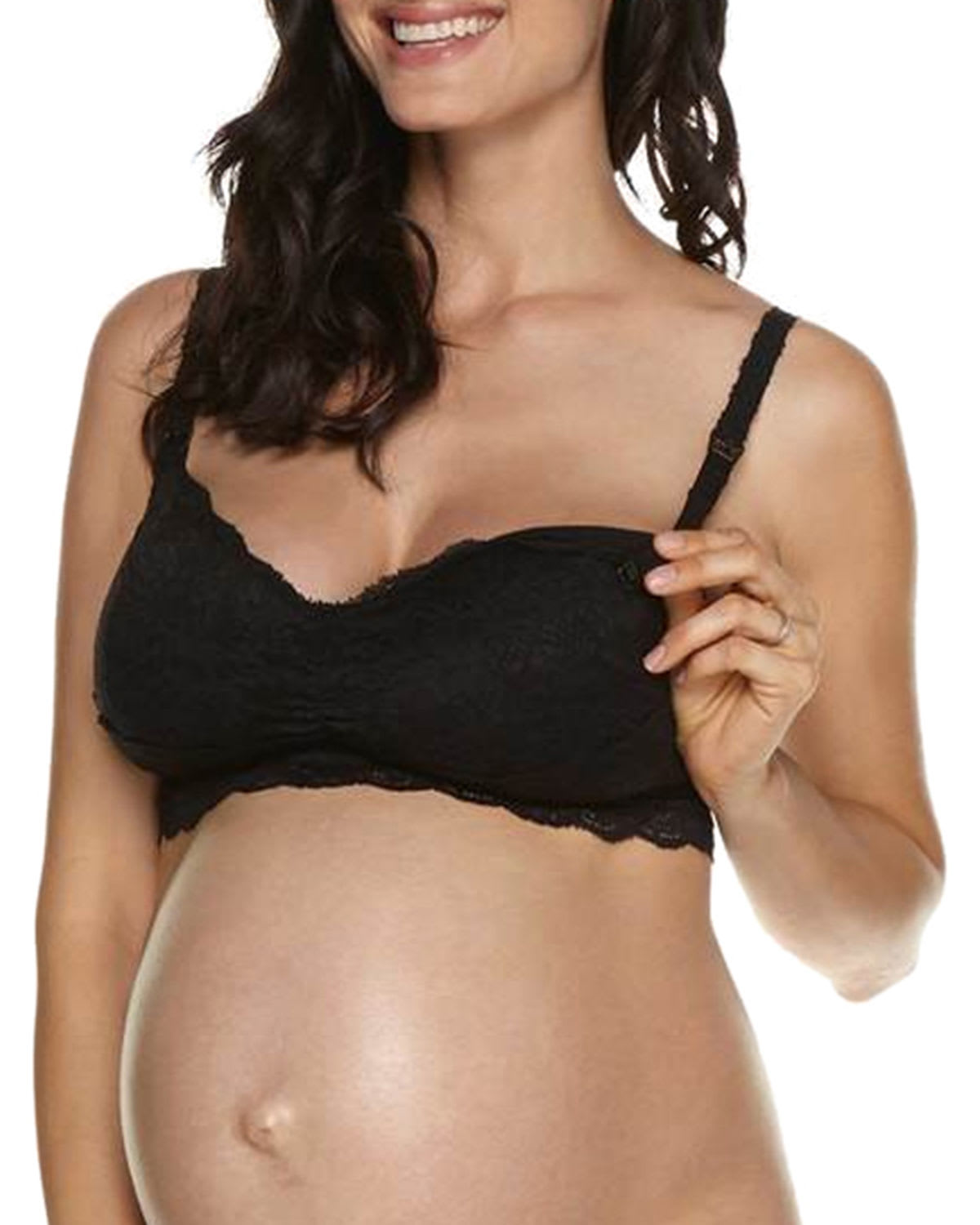 Shop Cosabella Maternity Never Say Never Mommie Nursing Bra In Black