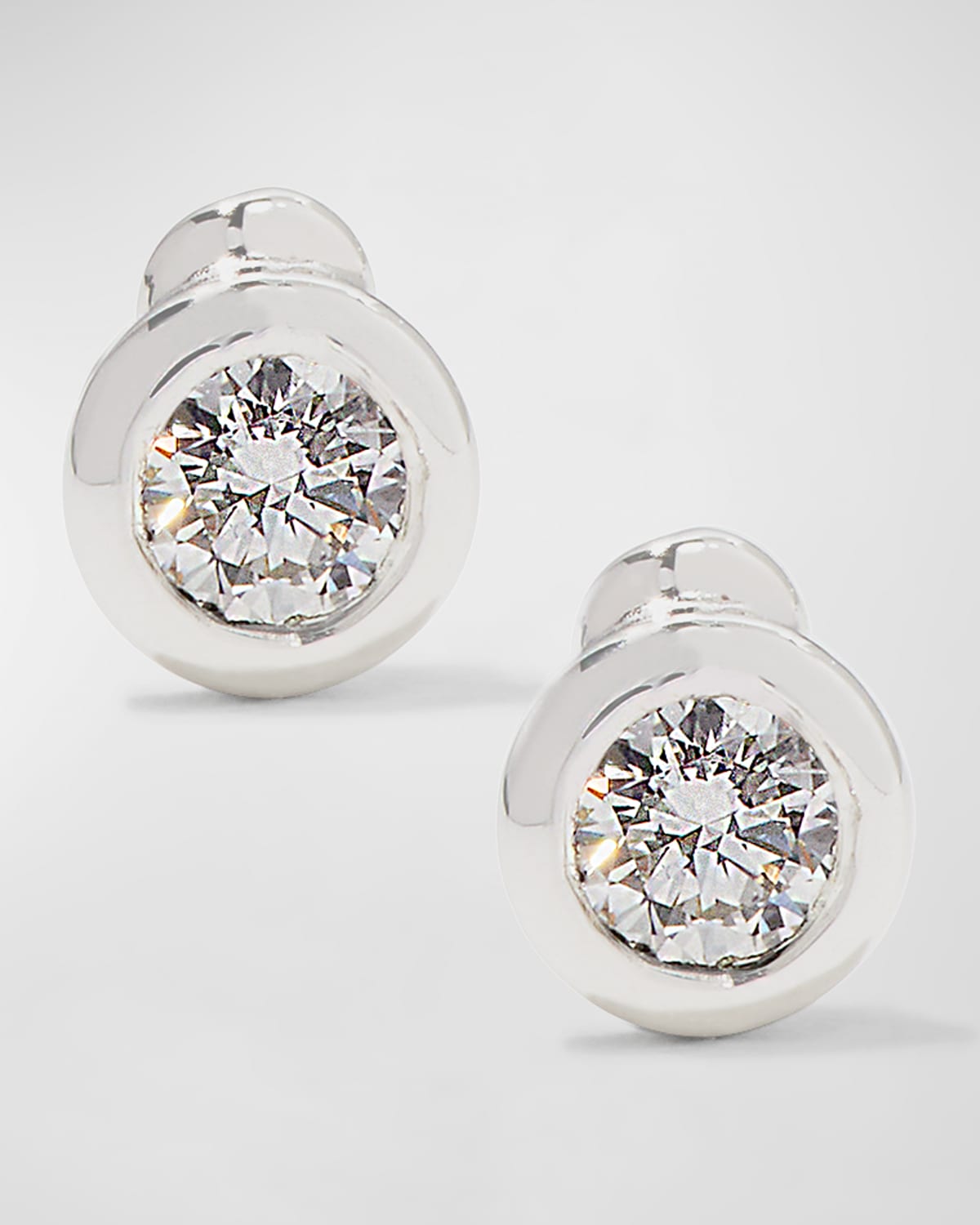 18k Diamond Stud Earrings