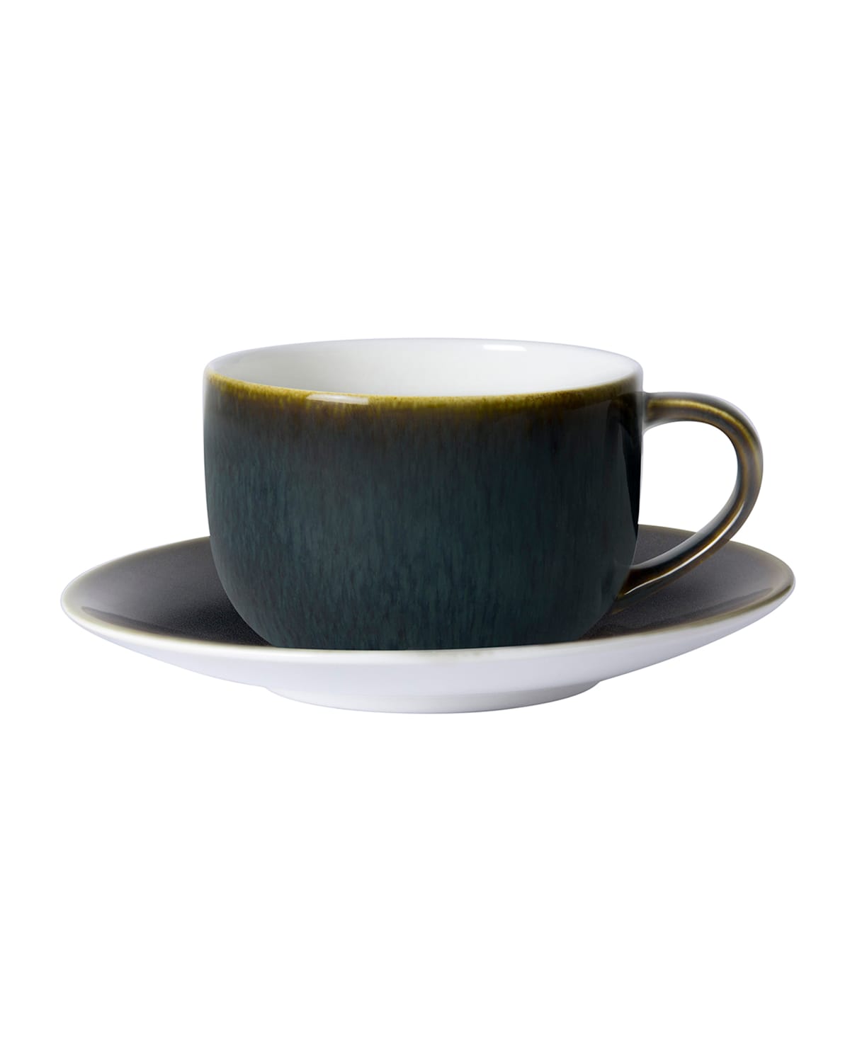 Shop Royal Crown Derby Art Glaze Cappuccino Cup In Clouded Smoke