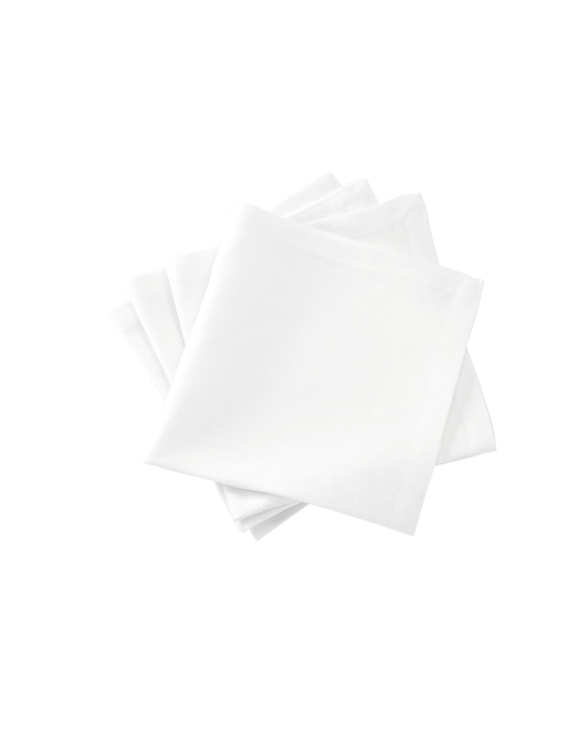 Matouk Chamant Napkins, Set Of 4 In White