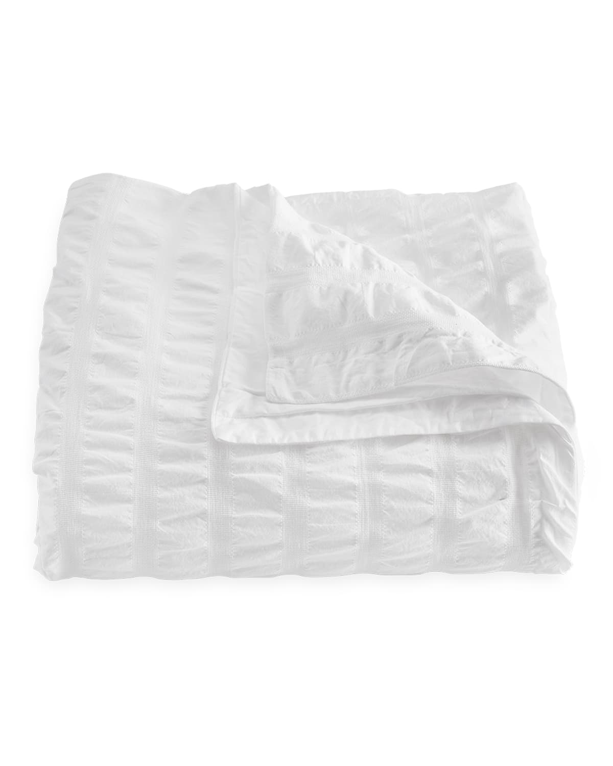 Matouk Panama Duvet Cover, Full/queen In White