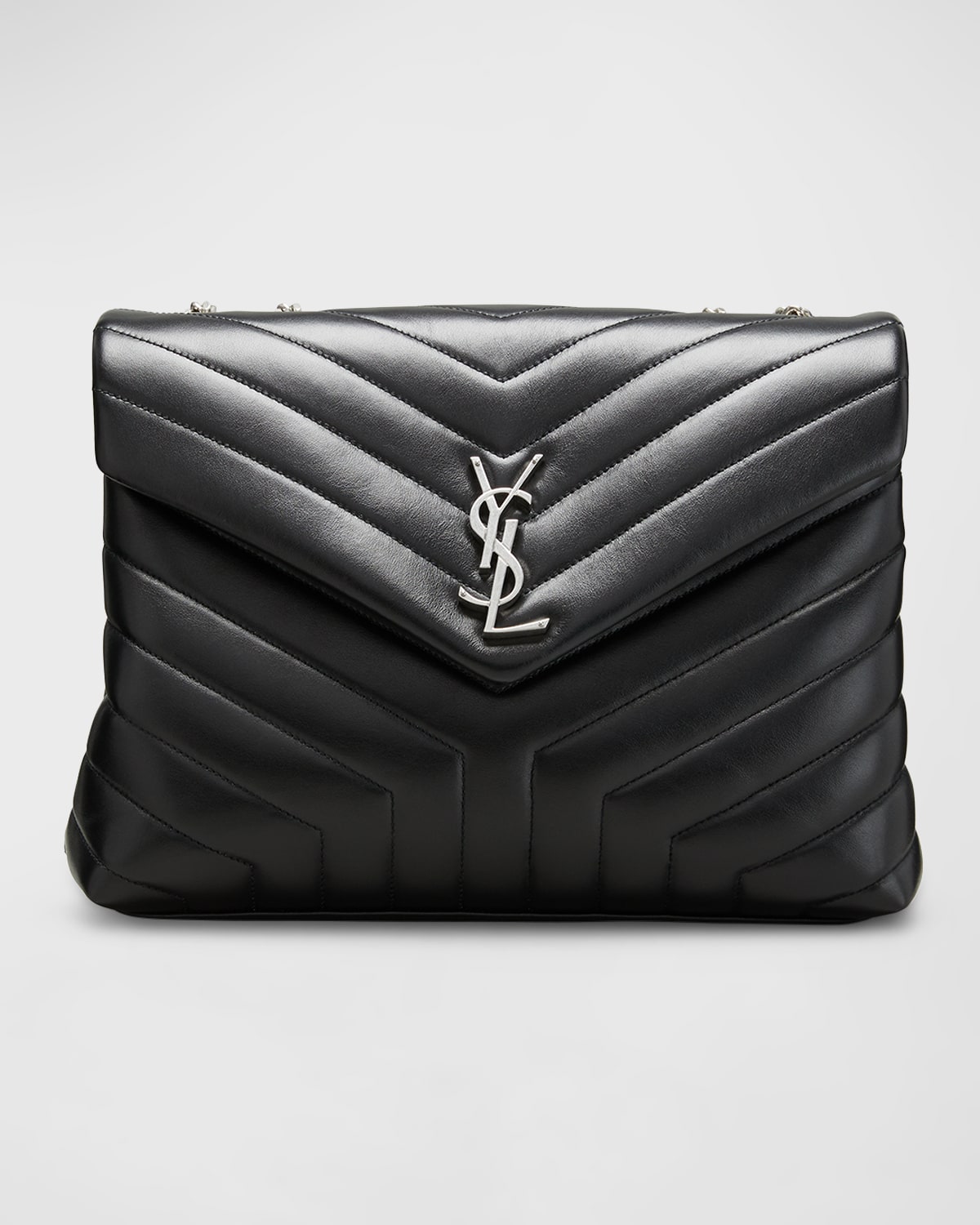 Loulou Medium YSL Shoulder Bag in Quilted Leather