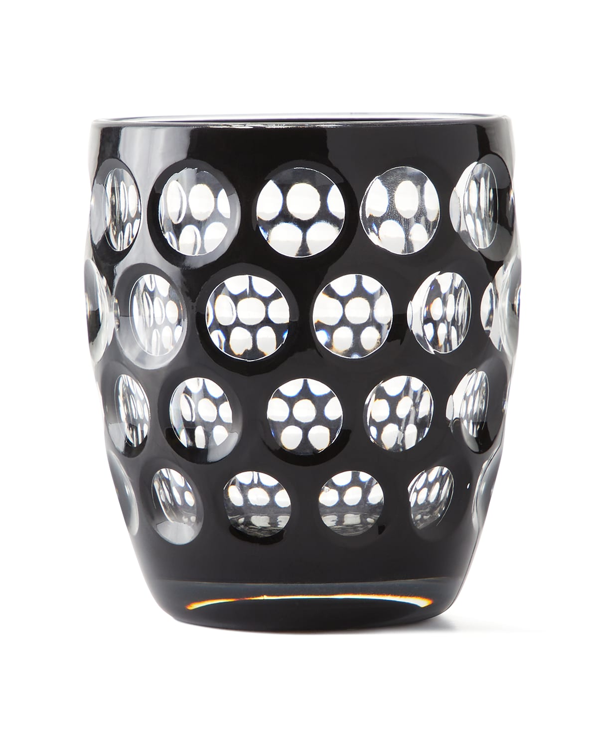 Mario Luca Giusti Lente Acrylic Tumbler In Black