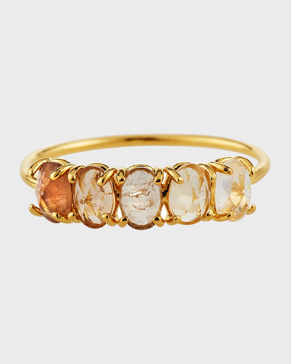 Birthstone Rock Crystal Ring