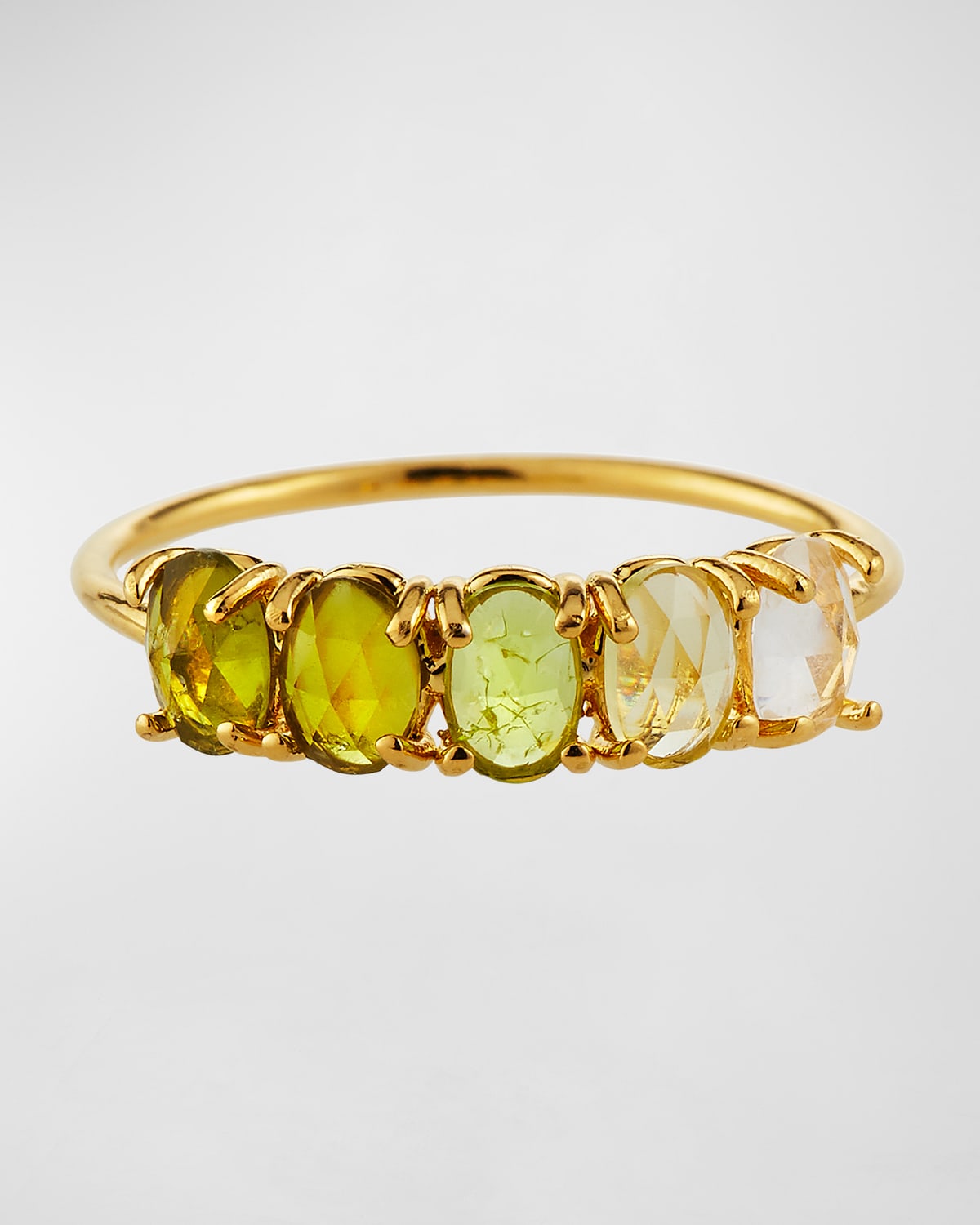 Birthstone Rock Crystal Ring