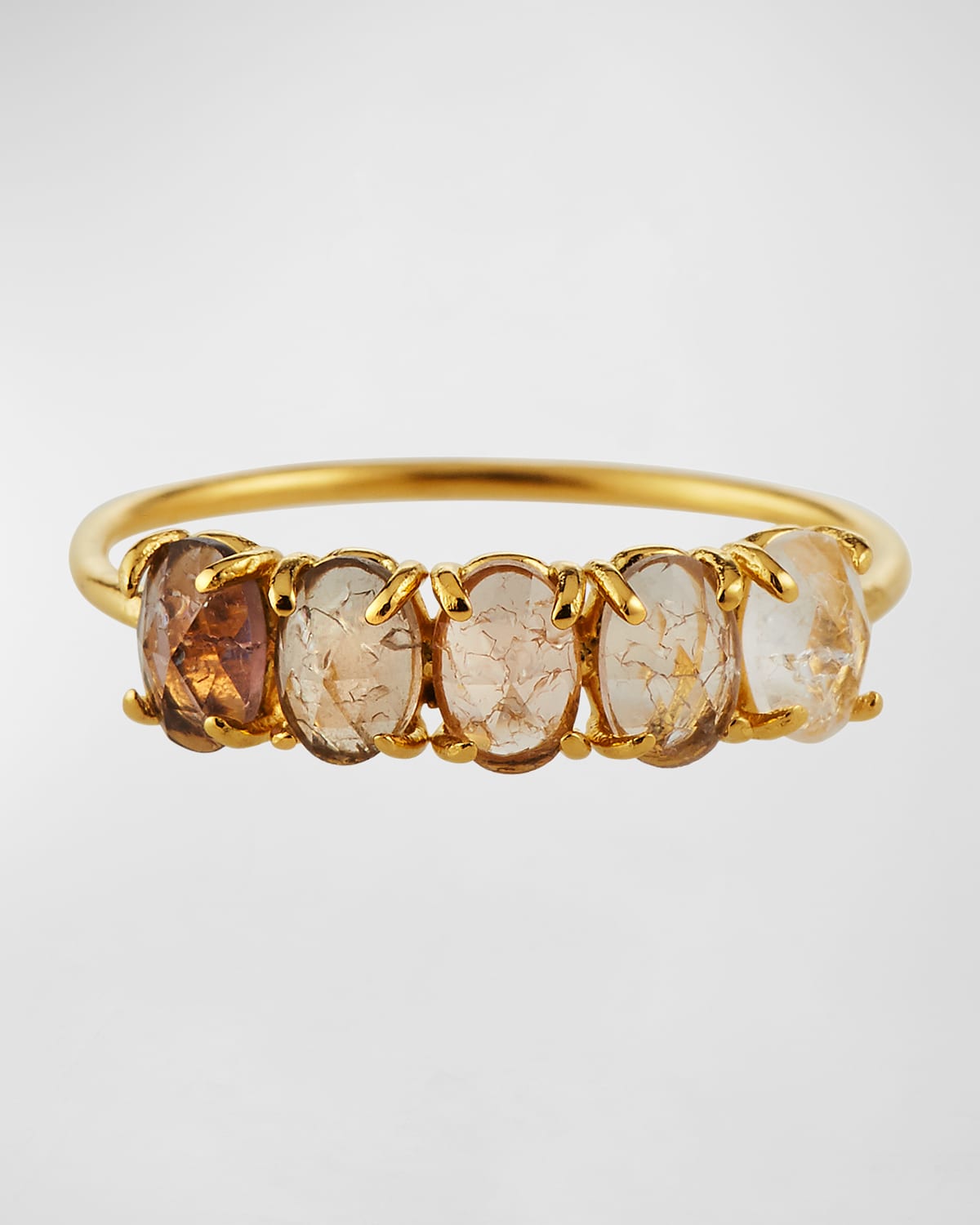 Birthstone Rock Crystal Ring