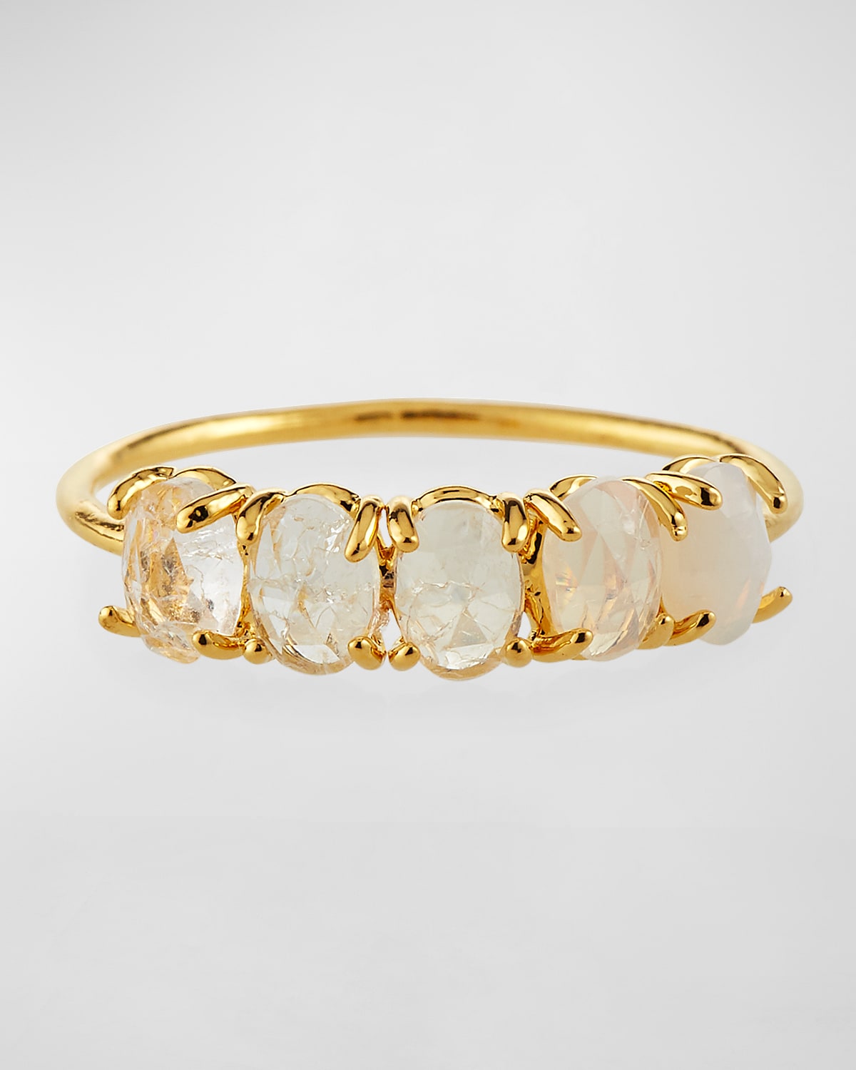 Shop Tai Birthstone Rock Crystal Ring In October