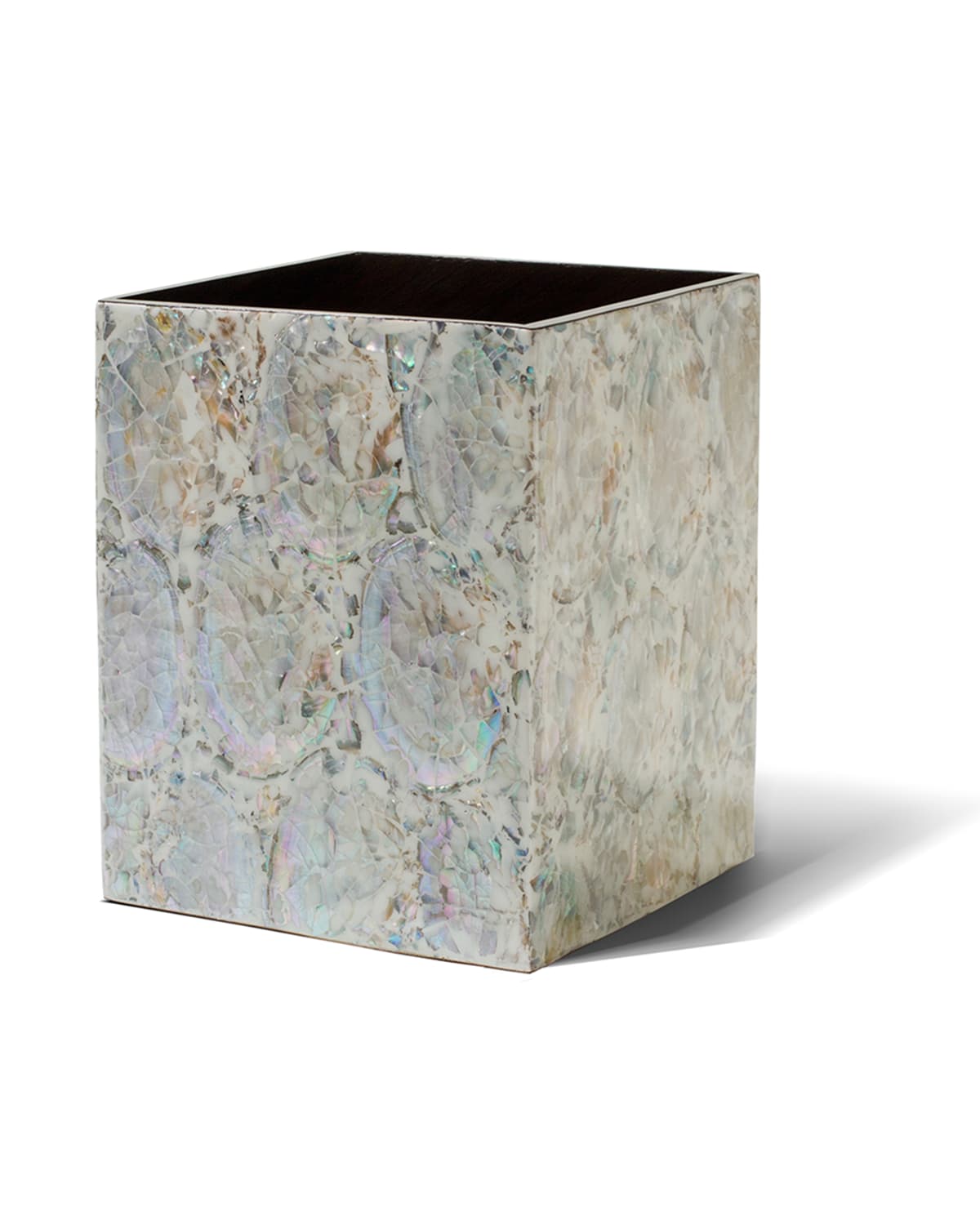 Ladorada Mother-of-pearl Wastebasket In Mother Of Pearl