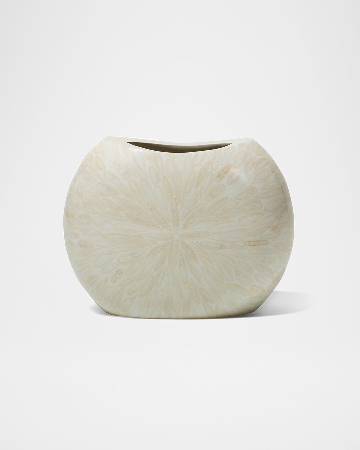Ladorada Light Almendro Symmetry Bone Vase