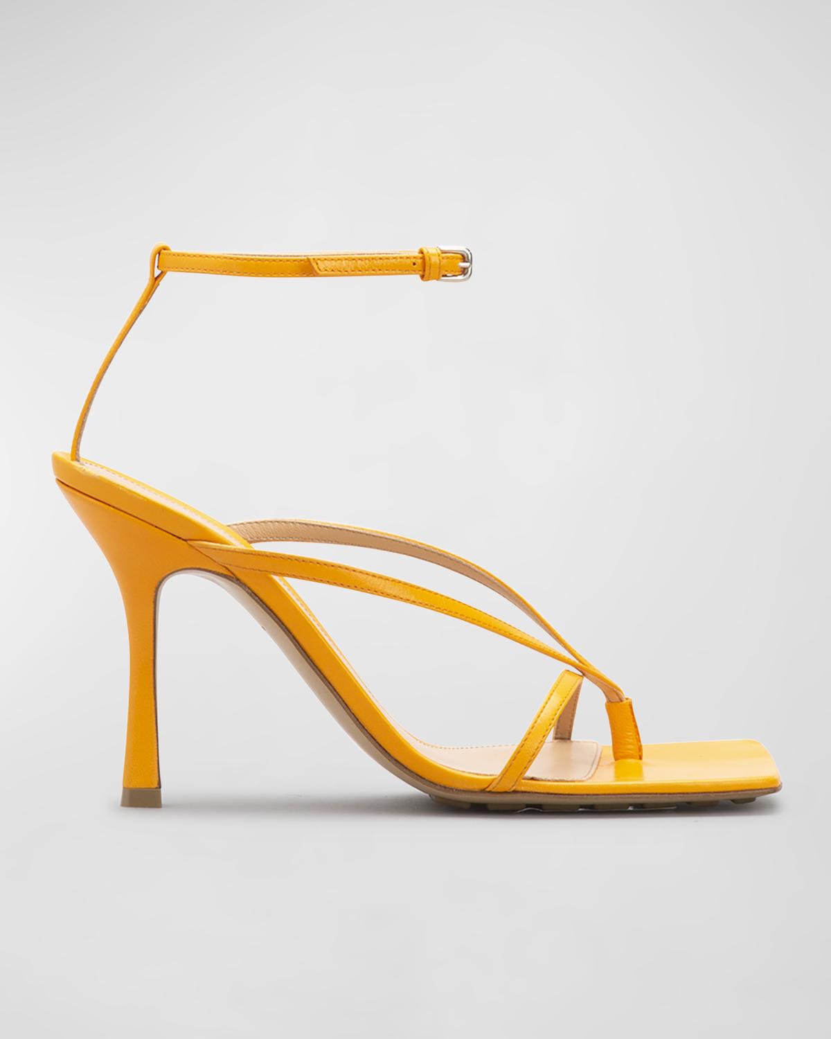 Bottega Veneta Multi Strap Stretch High-Heel Sandals | Smart Closet