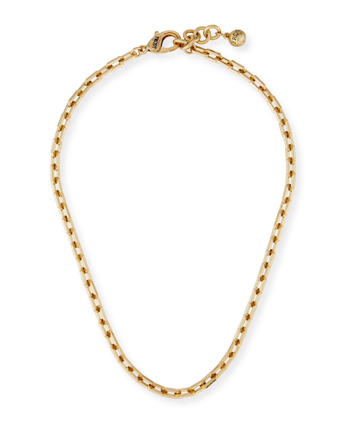 Lulu Frost Edge Chain Short Necklace