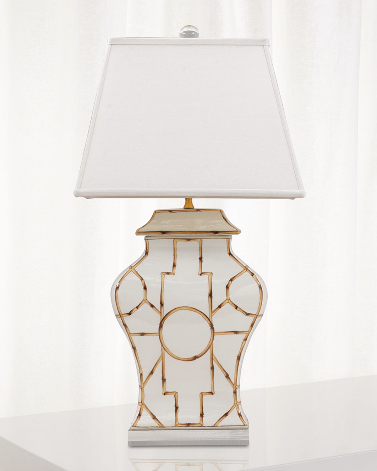 Shop Port 68 Scalamandre For  Baldwin Table Lamp In White
