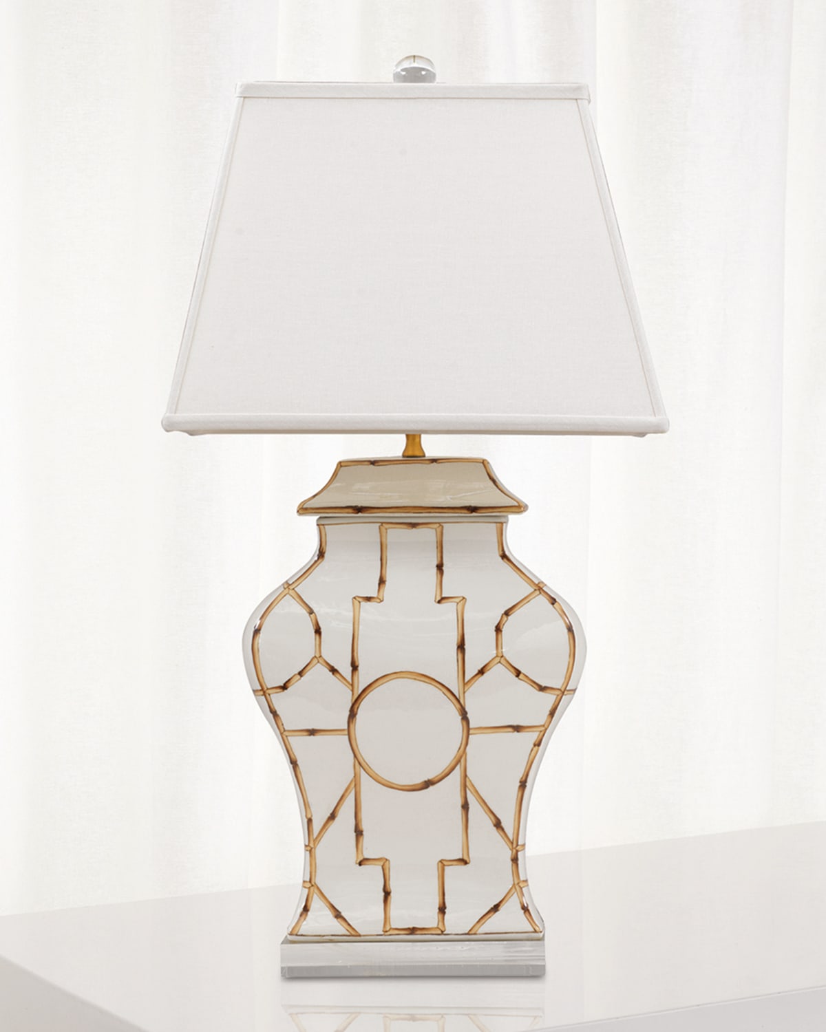 Port 68 Scalamandre For  Baldwin Table Lamp