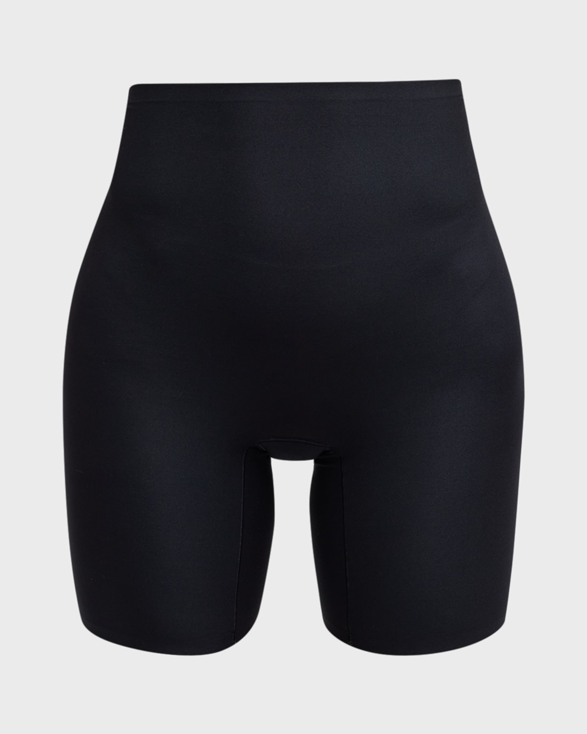 Chantelle Soft Stretch High-rise Mid-thigh Shaping Shorts In Black