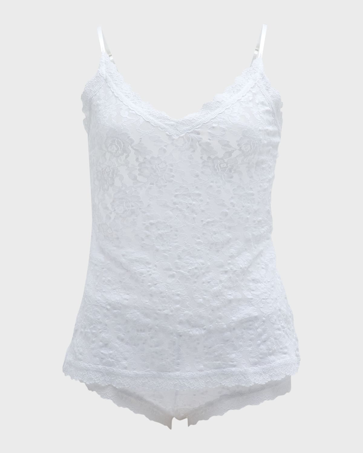 Shop Hanky Panky Signature Lace V-front Camisole In White