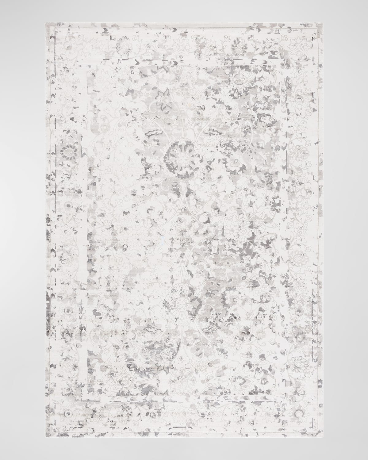 Safavieh Freja Loom-knotted Rug, 6' X 9' In Charcoal/cream