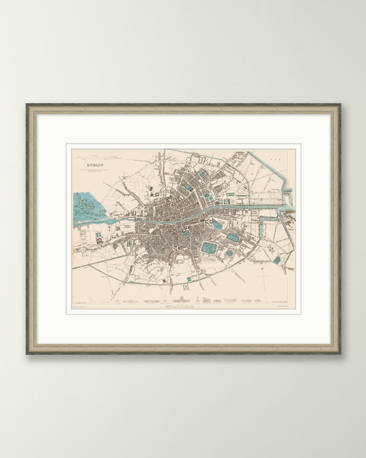 Wendover Art Group European Map - Dublin