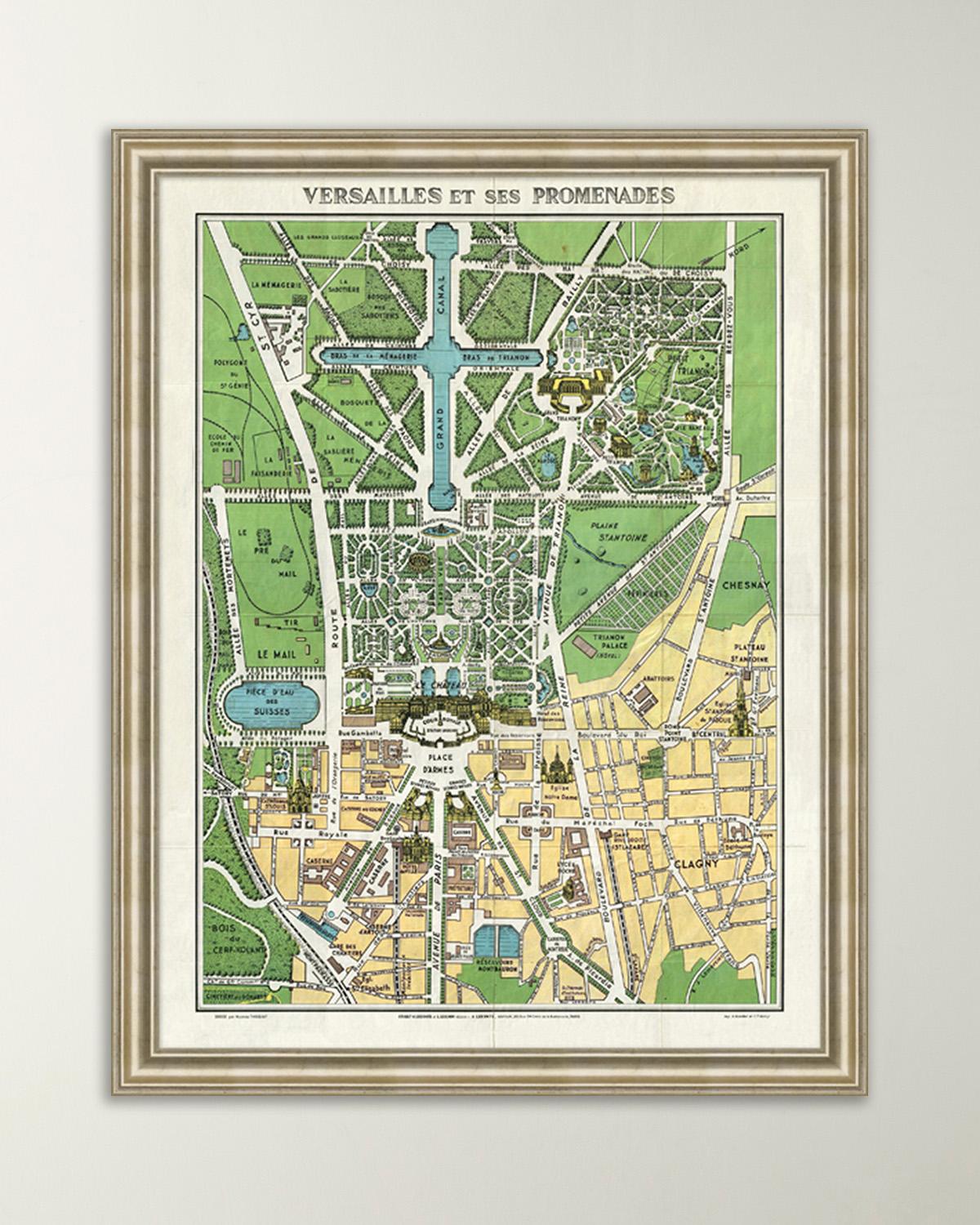 Wendover Art Group Plan Of Versailles