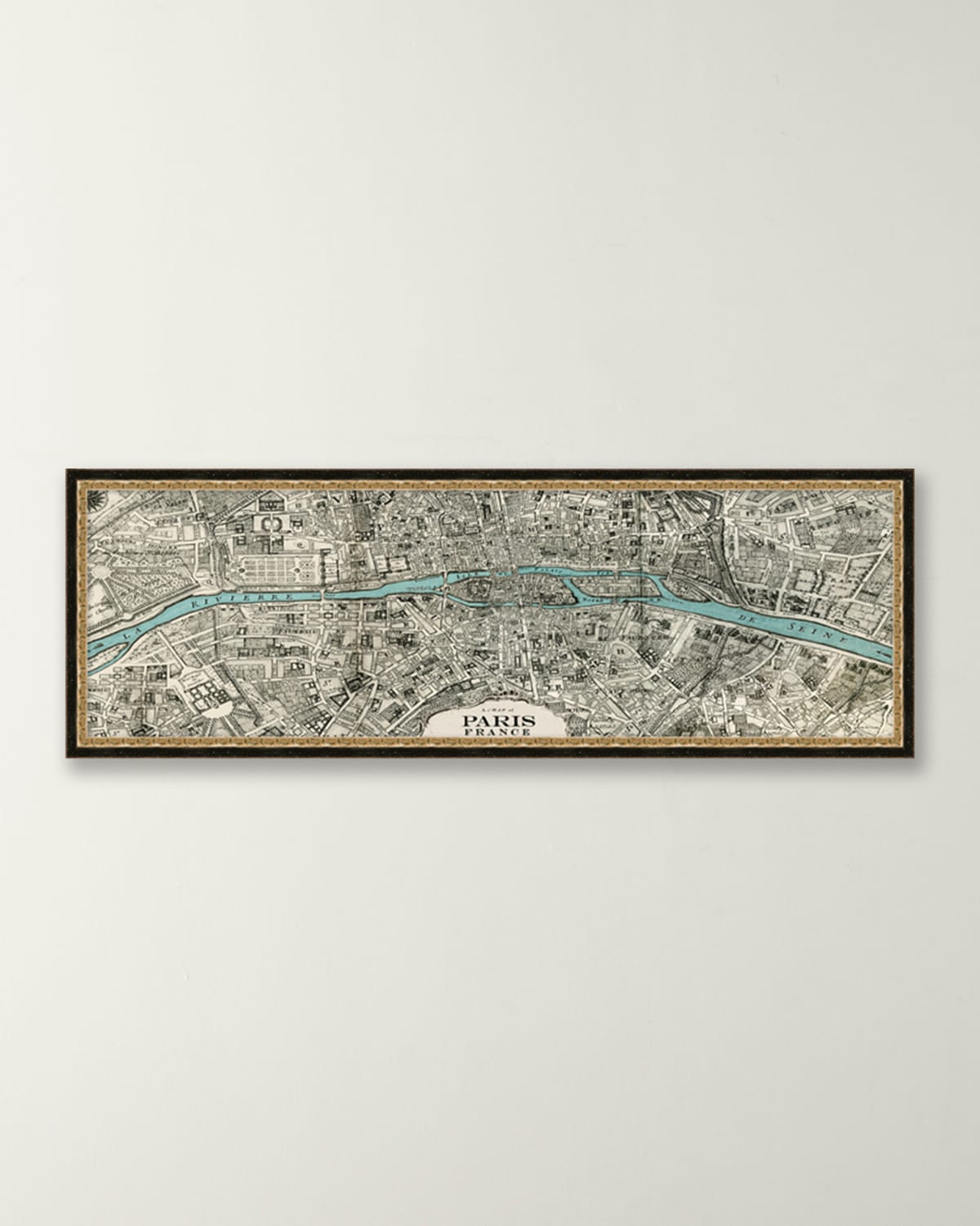 Wendover Art Group River Map Paris