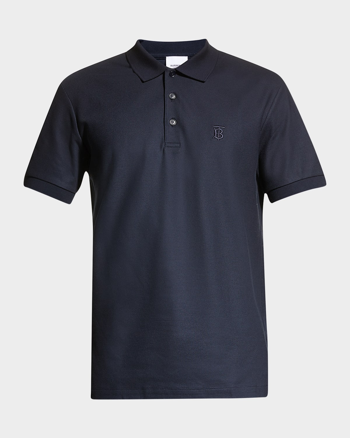 Burberry pique polo men's online
