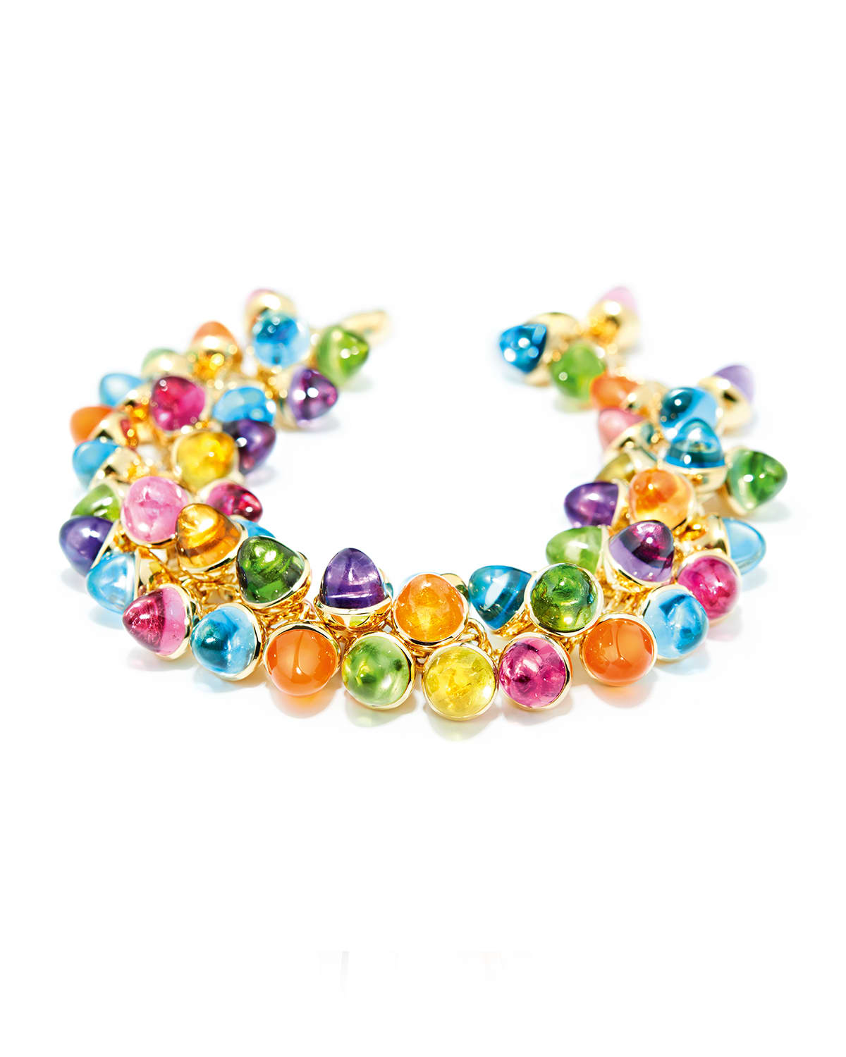 Mikado Flamenco Candy Cabochon Bracelet