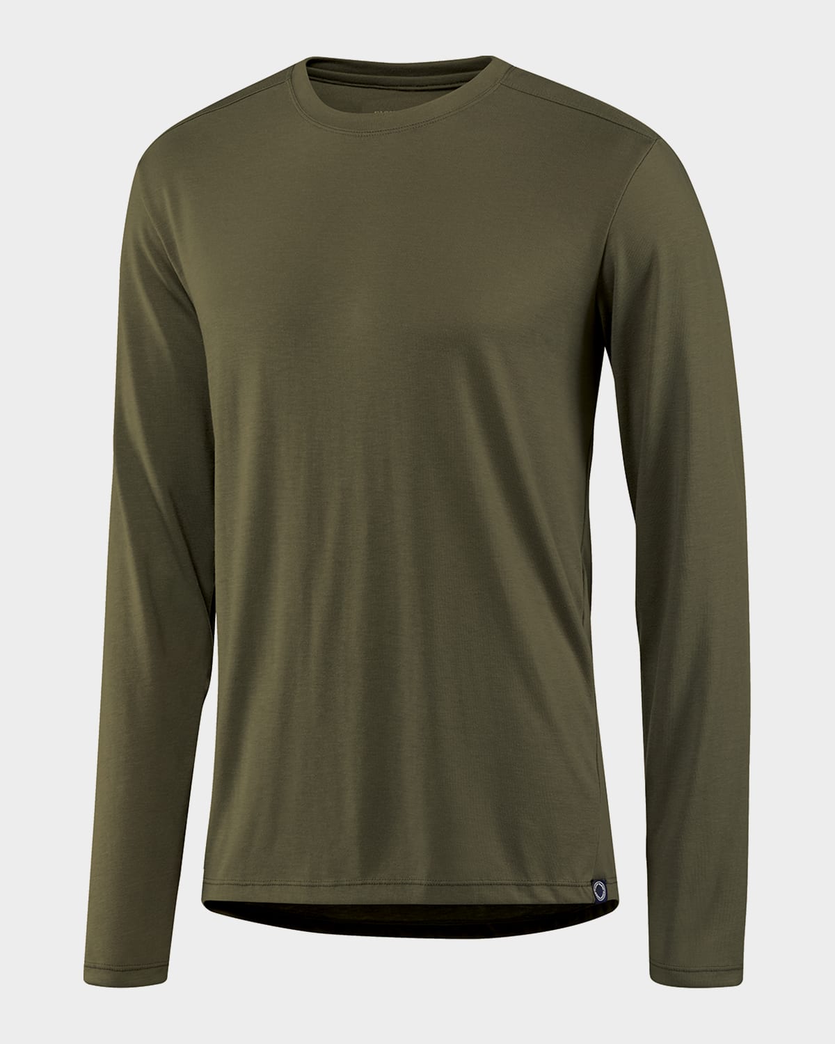 Fisher + Baker Men's Everyday Long-sleeve T-shirt In Olive