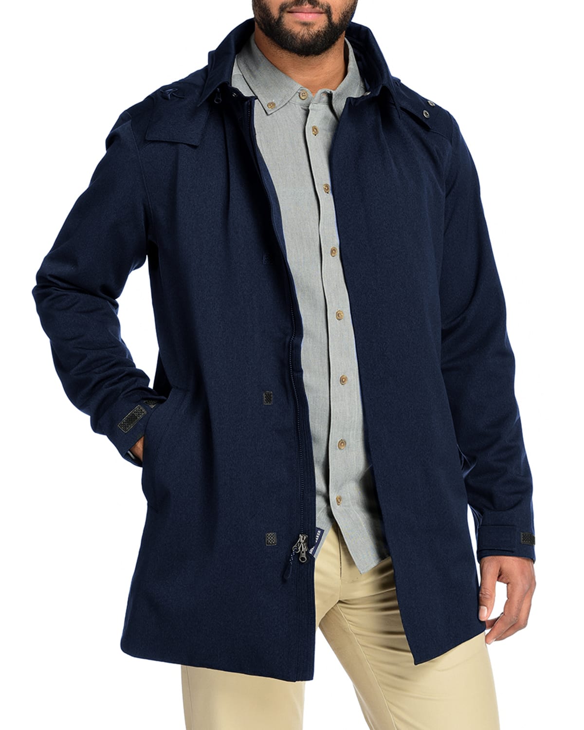 Men's Chelsea Water-Resistant Trench Coat